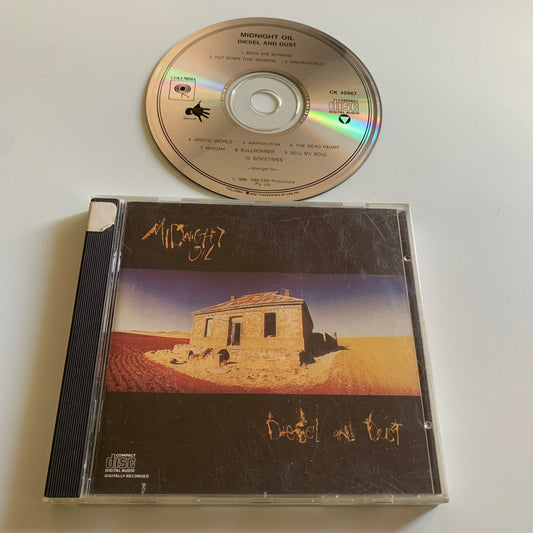 CD - Midnight Oil - Diesel And Dust - 1988 Occasion