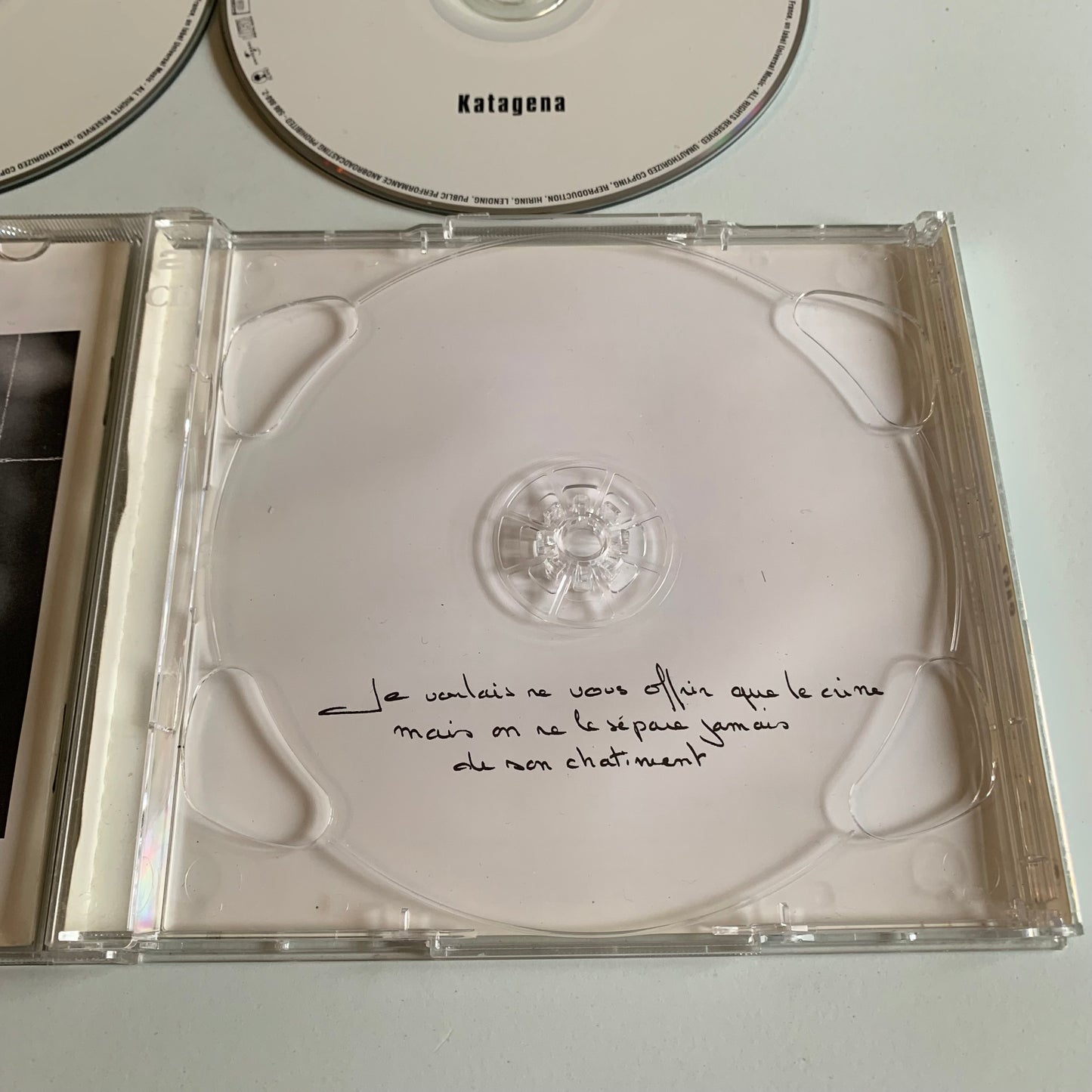 CD - Saez - God Blesse - 2002