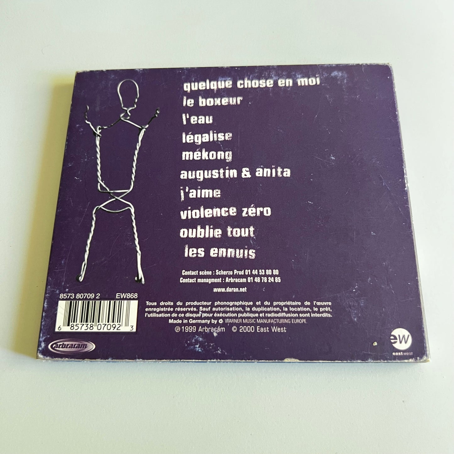 CD - Daran - Augustin & Anita - 2000