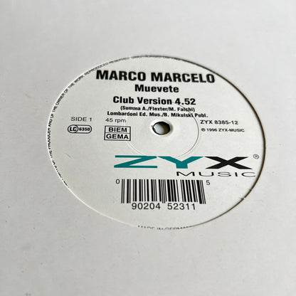 Marco Marcelo - Muevete - Single 1996