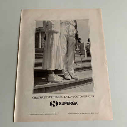 Affiche Originale Genesis- Concert Tournée 1987 - Page de Magazine 30x23cm