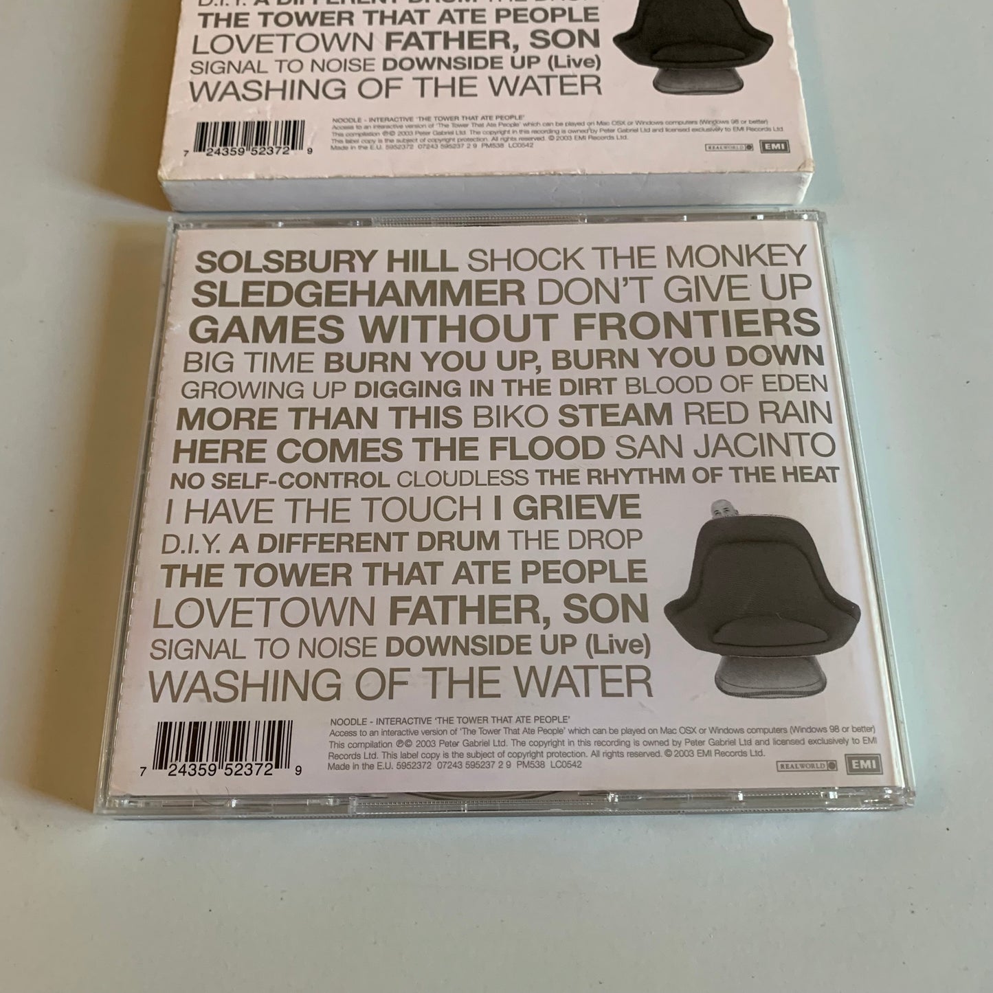 CD - Peter Gabriel - Hit - The Definitive Two Cd Collection - Occasion