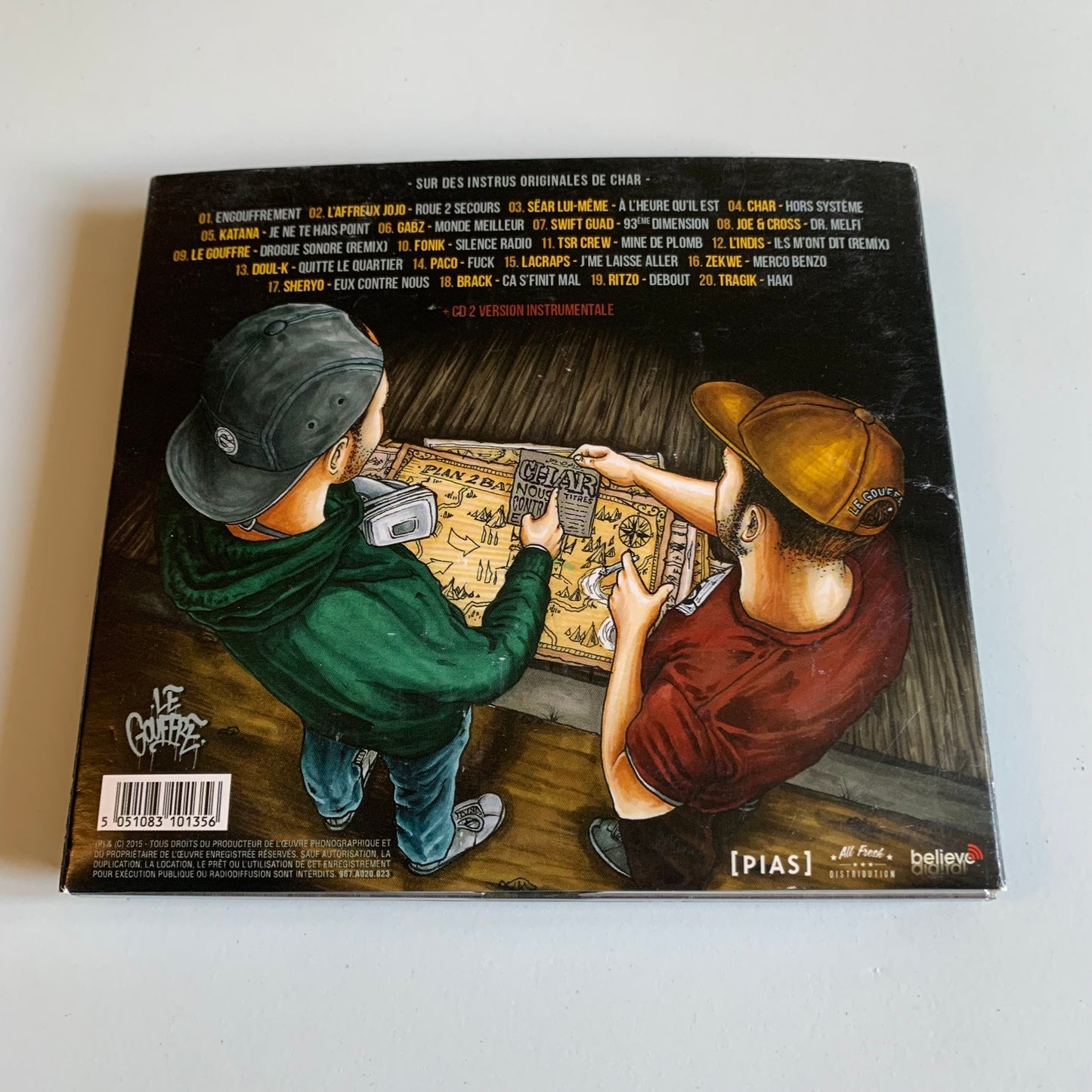 CD - Char - Nous Contre Eux - Volume 1 : Le Soulèvement - 2015