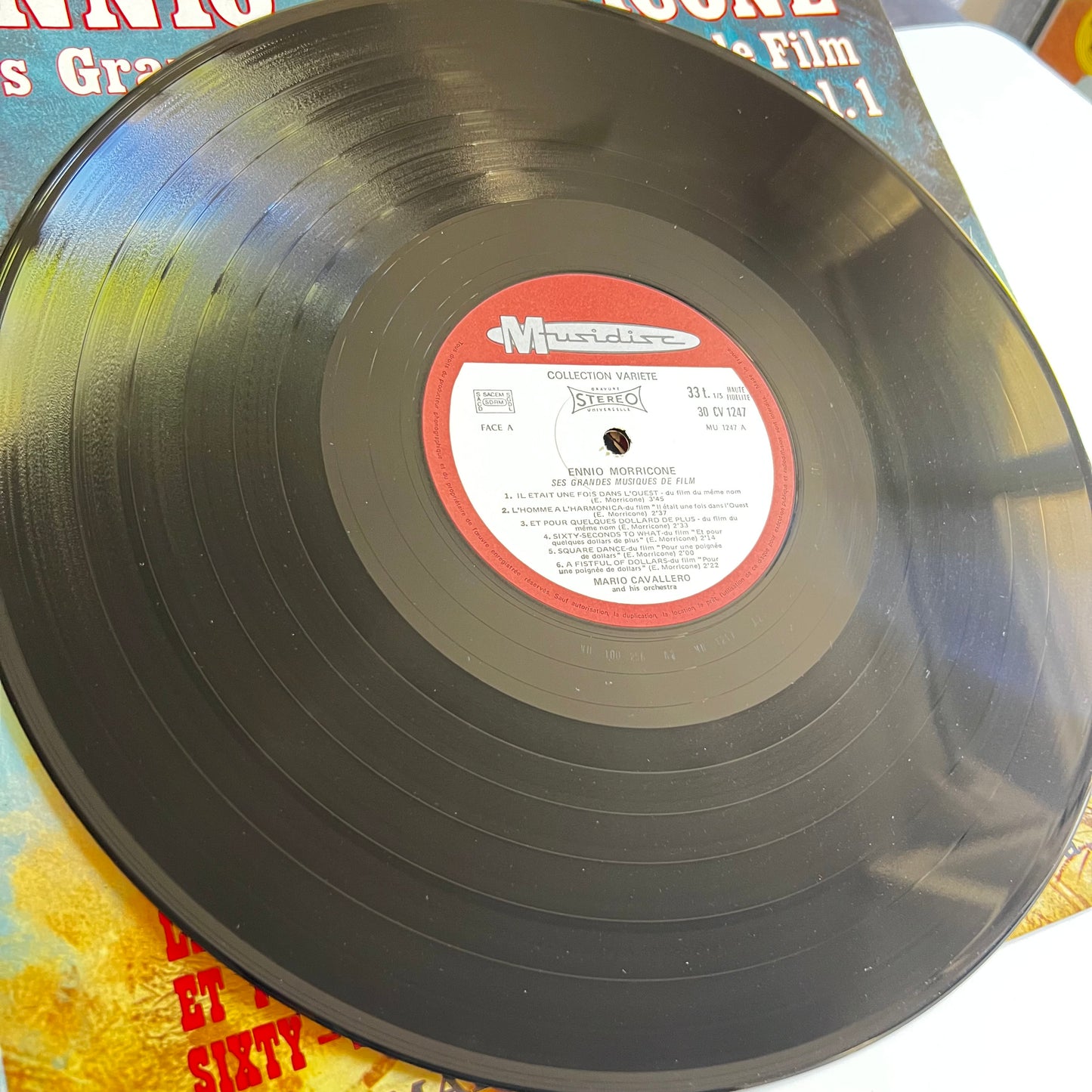 Ennio Morricone - Ses Grandes Musiques De Film Vol. 1 - LP 1972