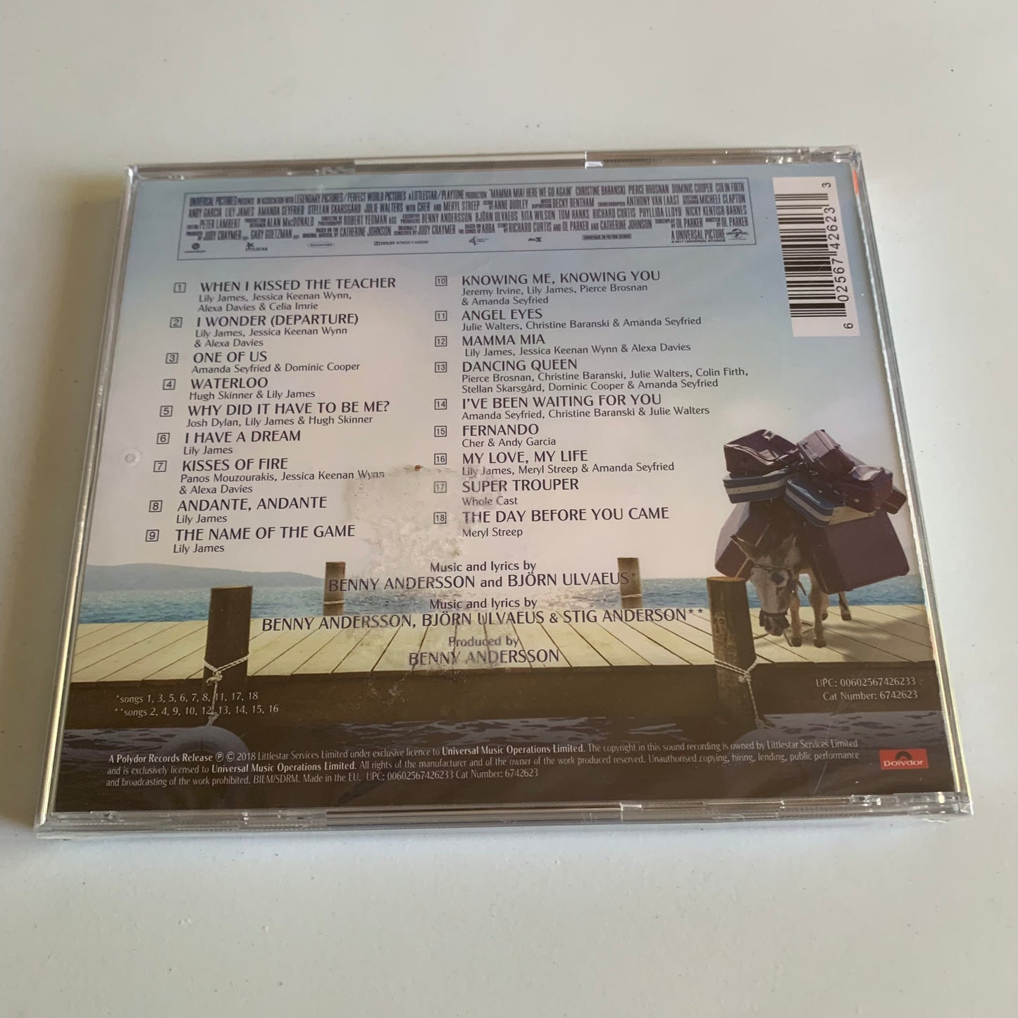 Mamma Mia! Here We Go Again - 2018 Neuf sous Blister