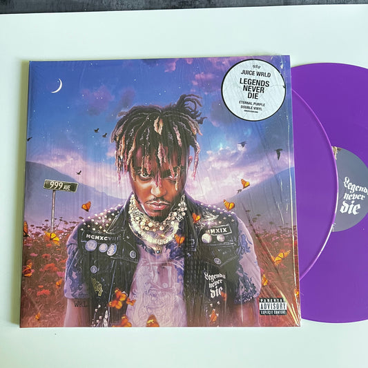 Juice WRLD - Legends Never Die - Double LP - Limited Edition Purple Violet 2020
