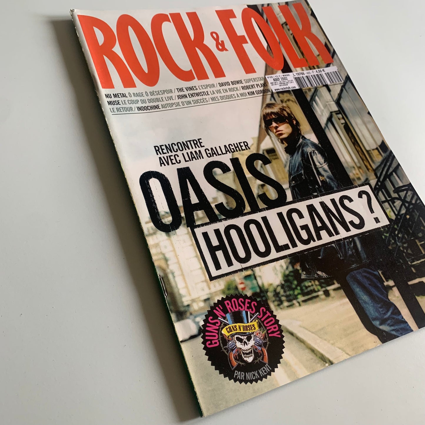 Magazine Rock & Folk - Nº420 Août 2002