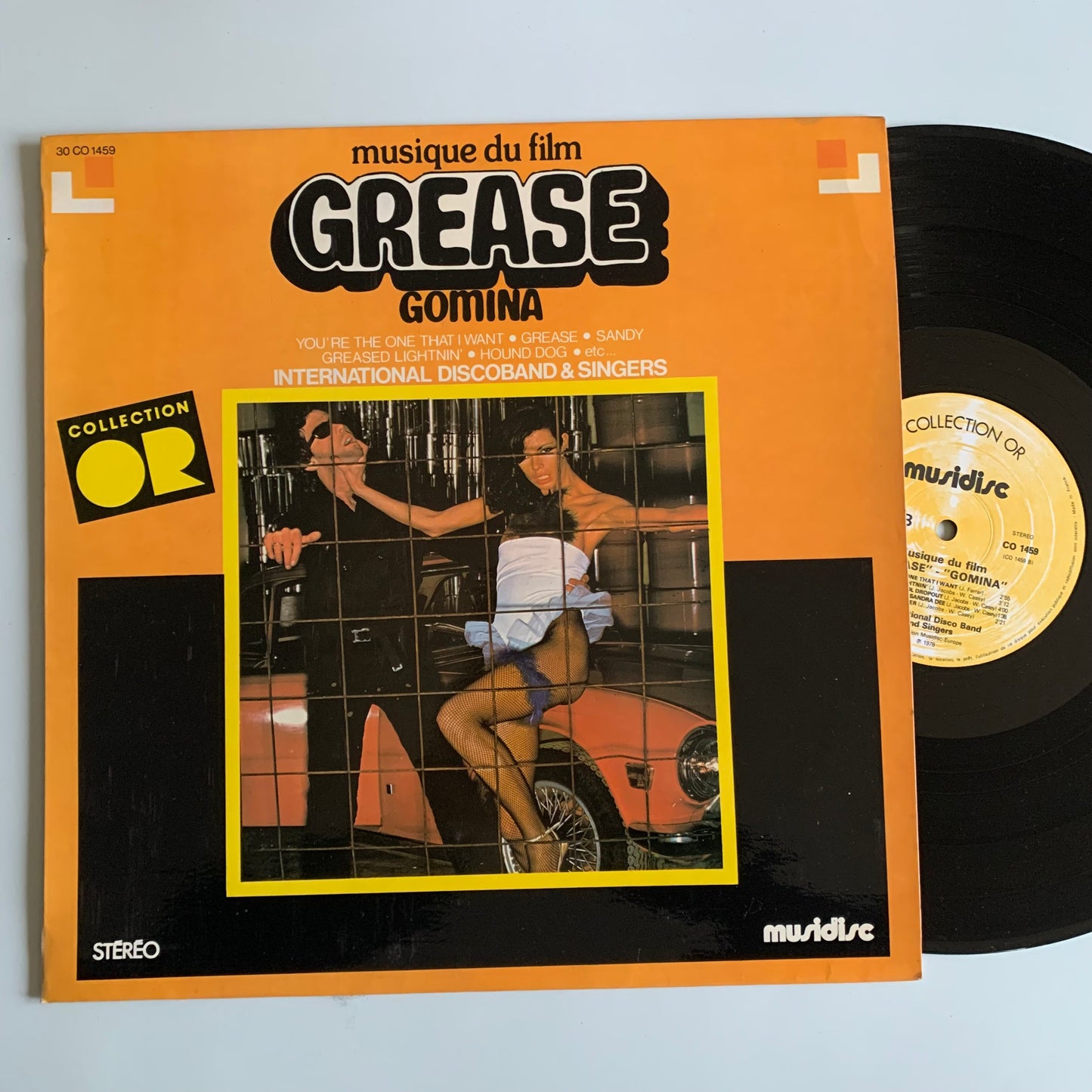 International Discoband & Singers - Grease (Gomina) - LP 1978