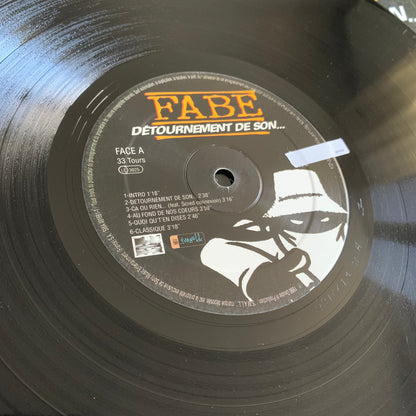 Fabe - Détournement De Son - 1 seul LP - 1998