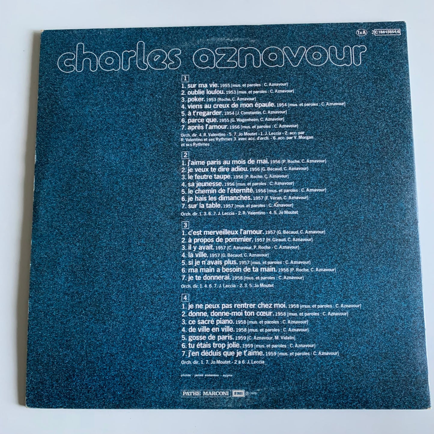 Charles Aznavour - Double LP 1978 Occasion