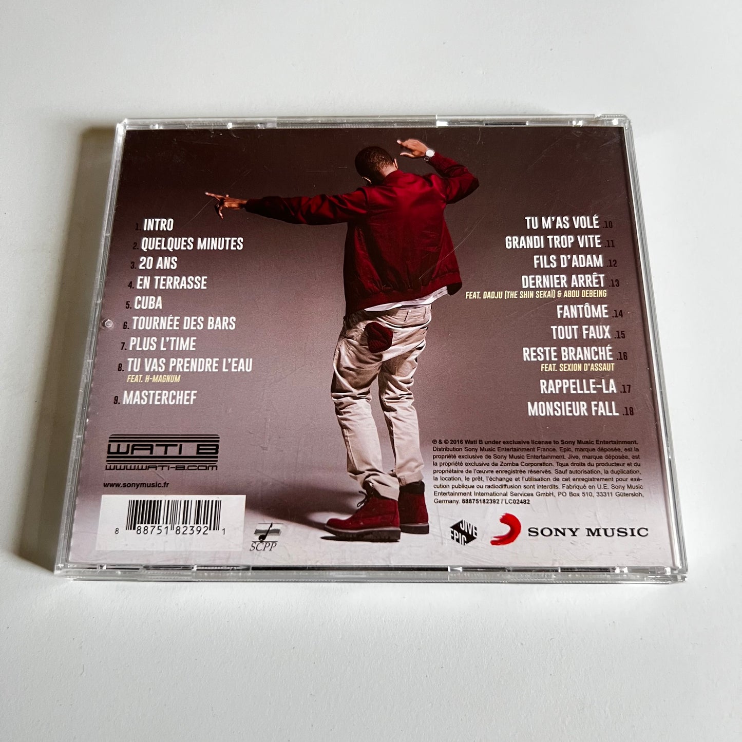 CD - Lefa - Monsieur Fall - 2016