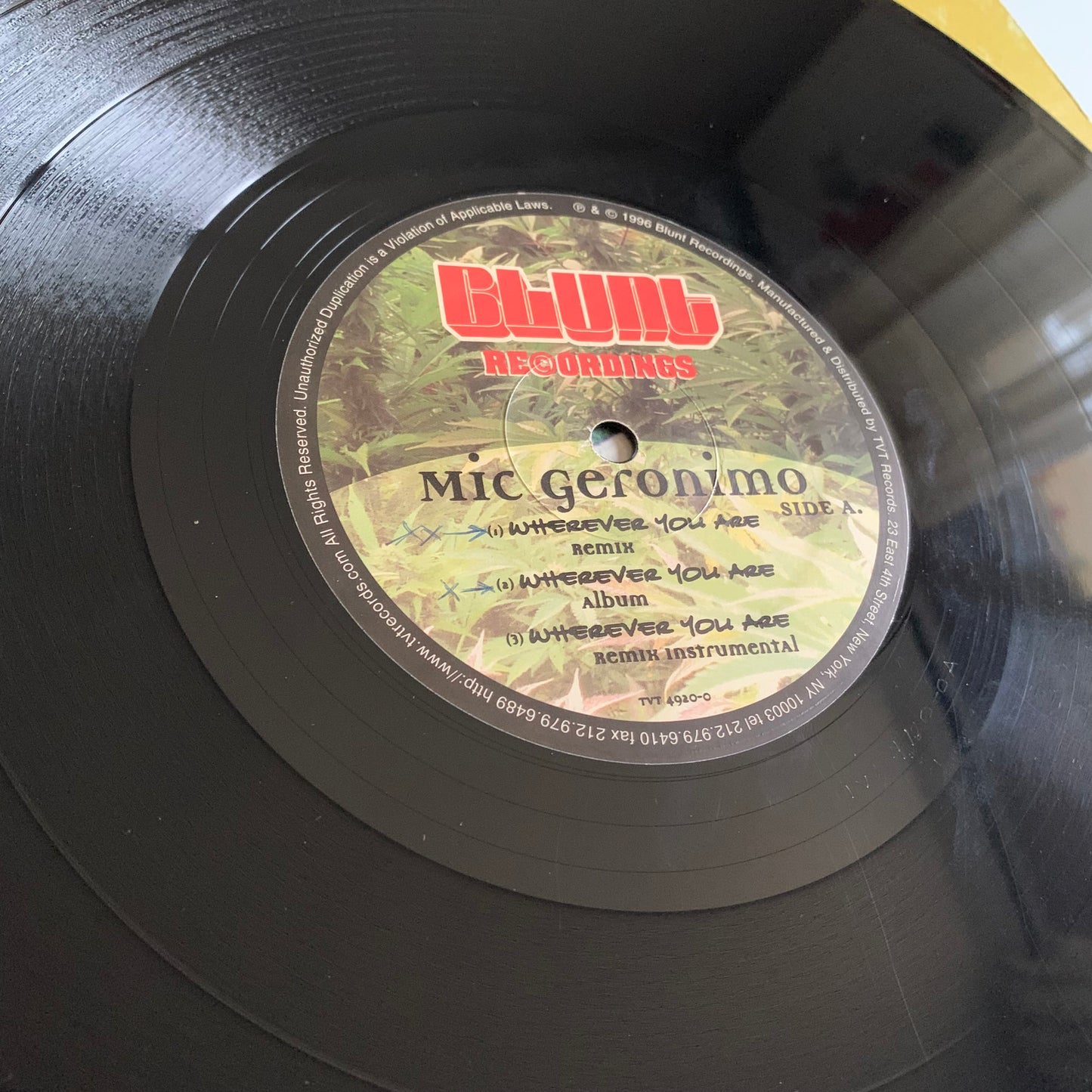 Mic Geronimo - Wherever You Are - Single 1996