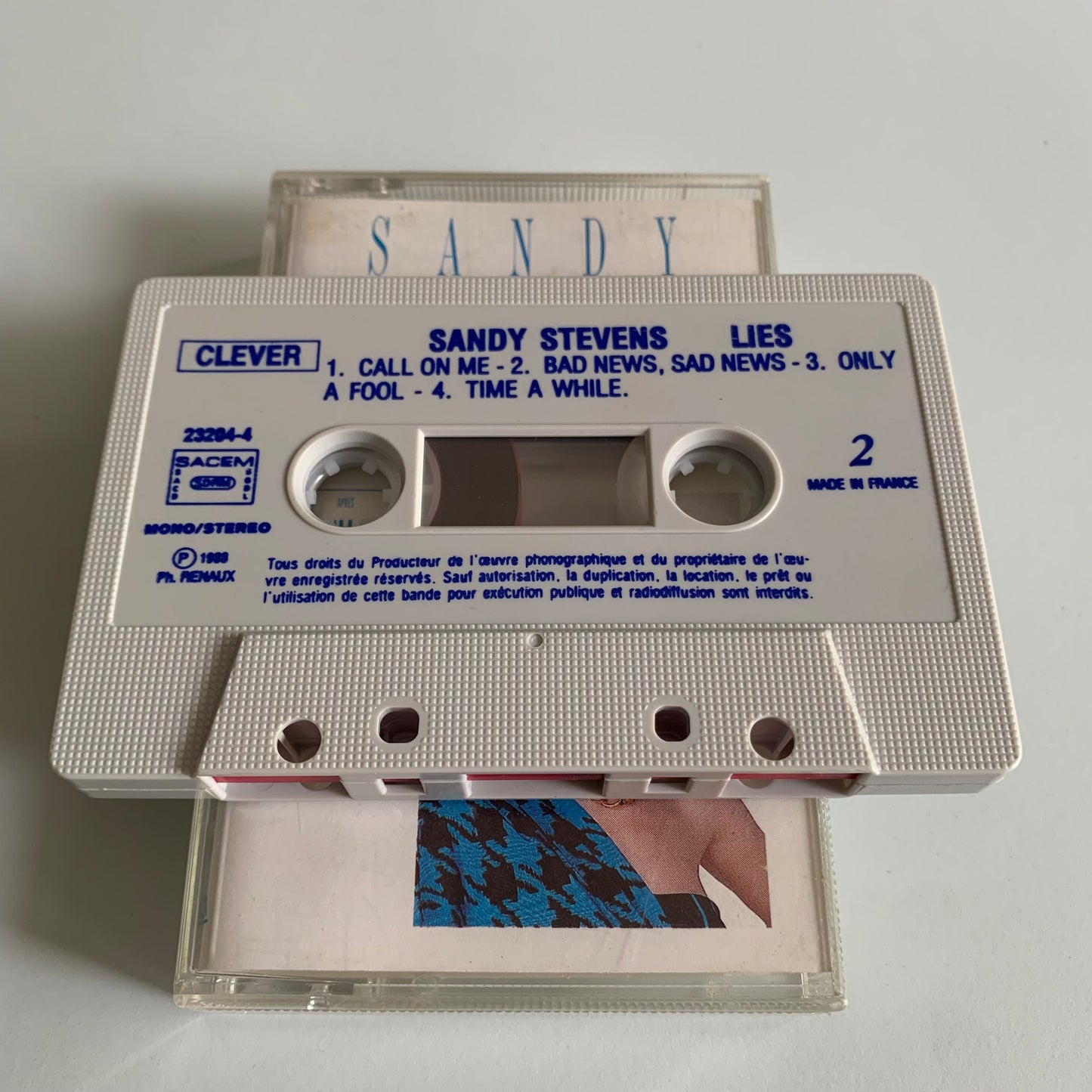 Sandy Stevens - Lies - A Love Too Far - 1988 Occasion