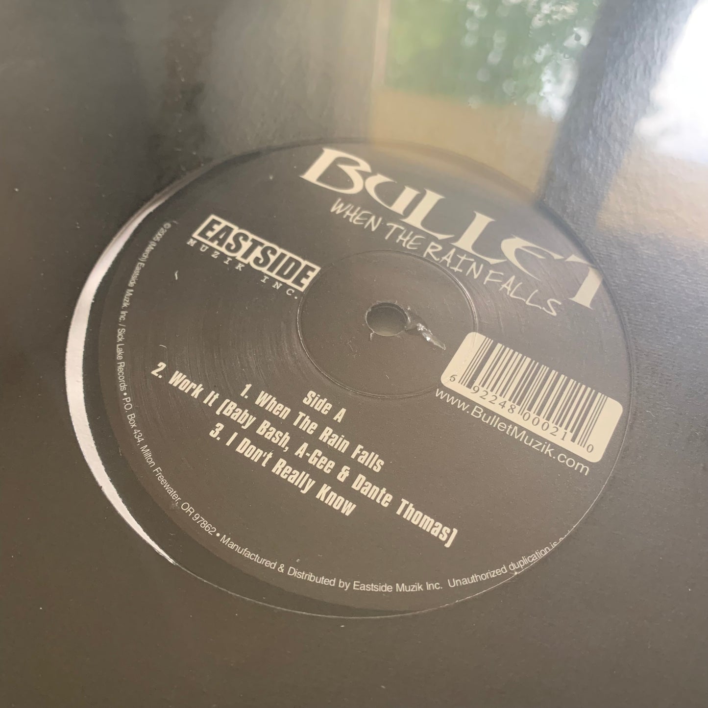 Bullet - When The Rain Falls - 12” 33-1/3 2005 Neuf sous blister