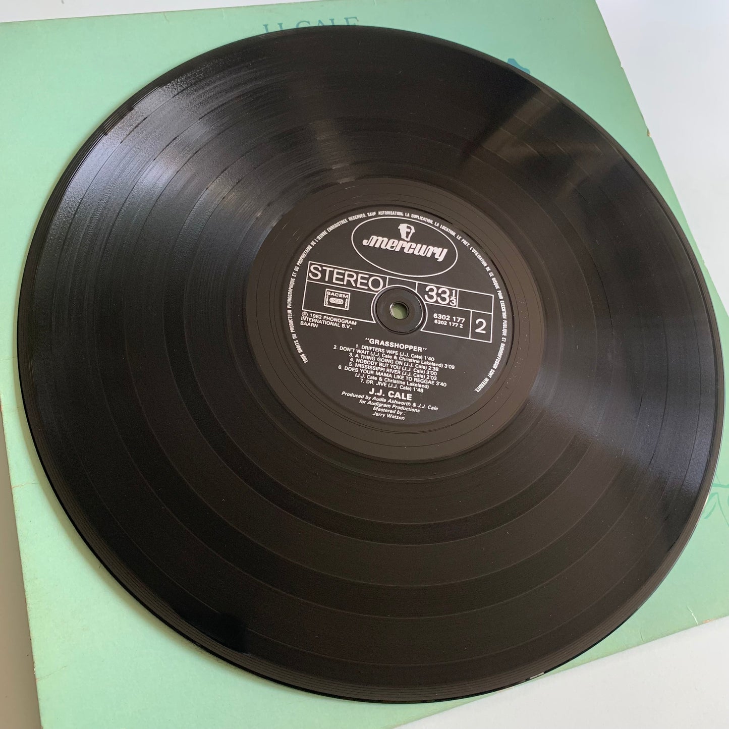 J.J. Cale - Grasshopper - LP 1982 Occasion