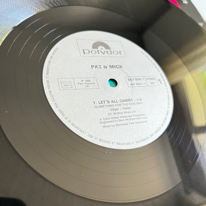 Pat & Mick - Let's All Chant - Maxi Single 1988