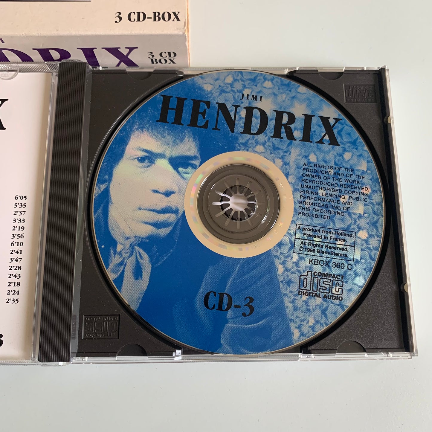 Jimi Hendrix - Cd Box - 1996 Occasion