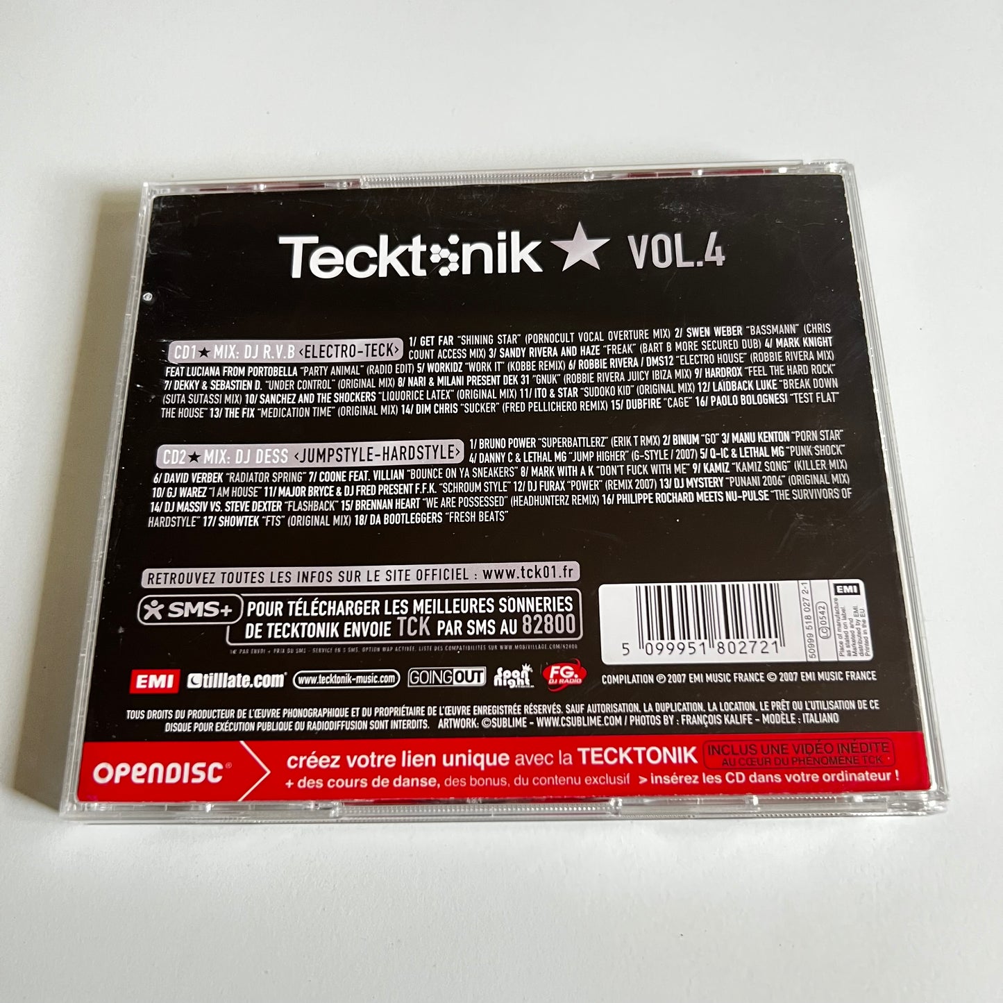 CD - Tecktonik ★ Vol.4 - 2007