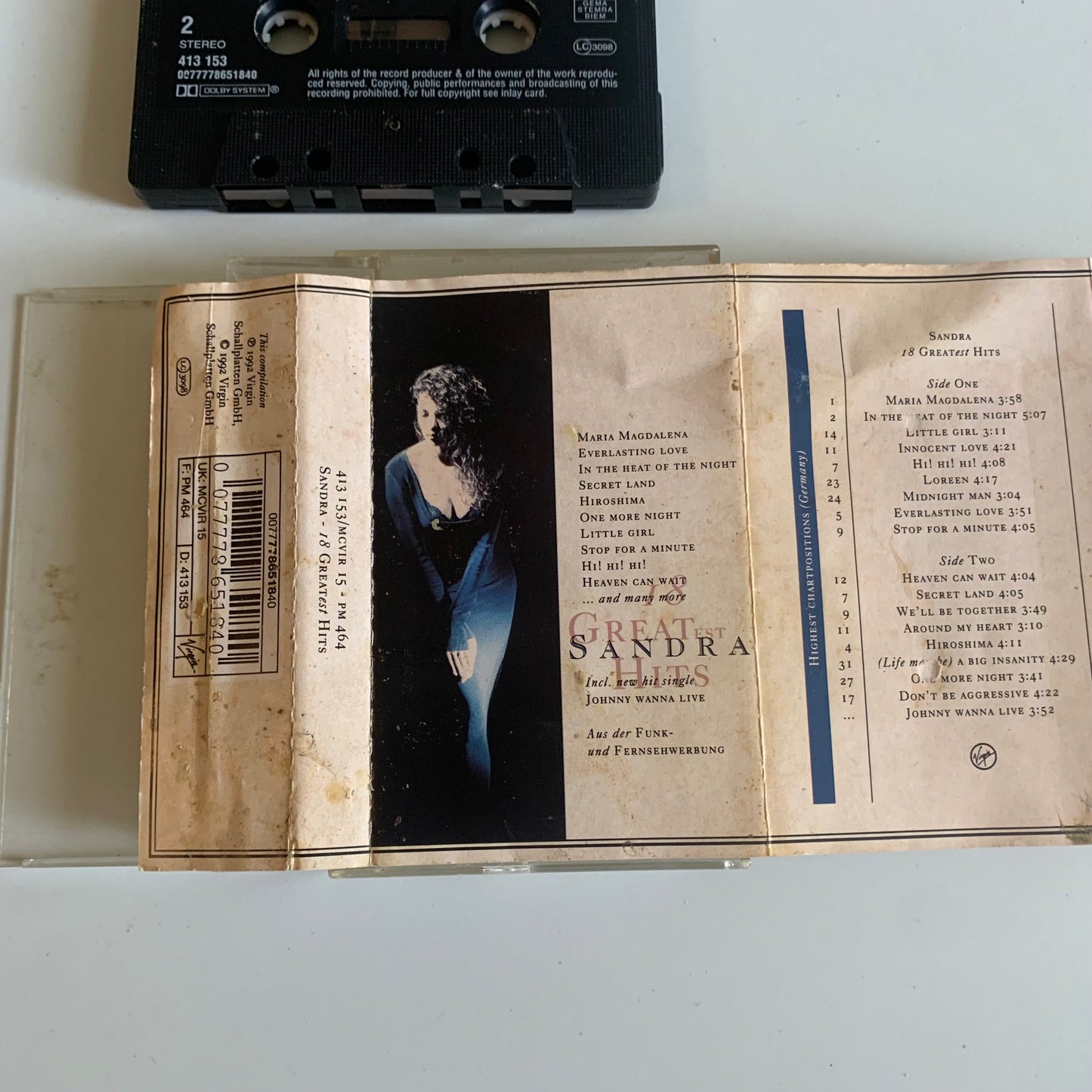 Sandra - 18 Greatest Hits - 1992 Occasion