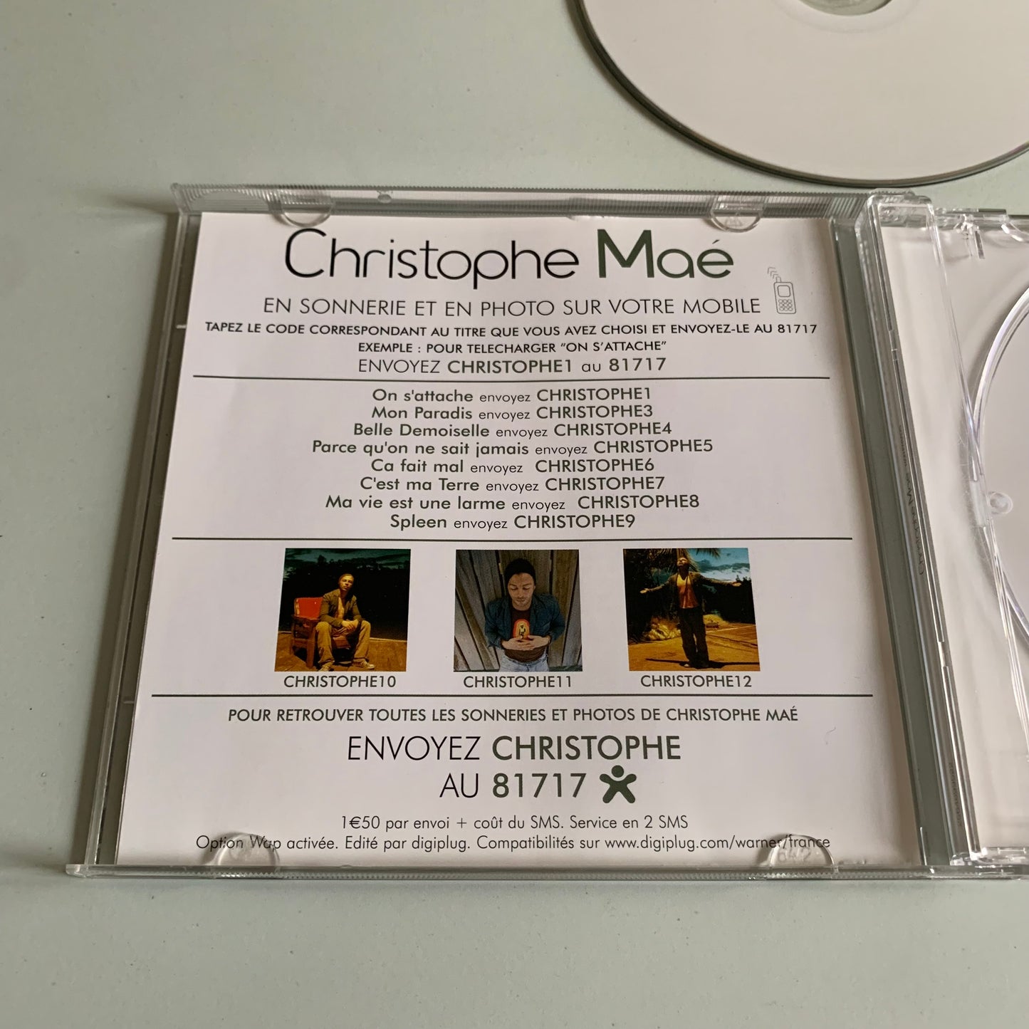 CD - Christophe Maé - Mon Paradis - 2007 Occasion