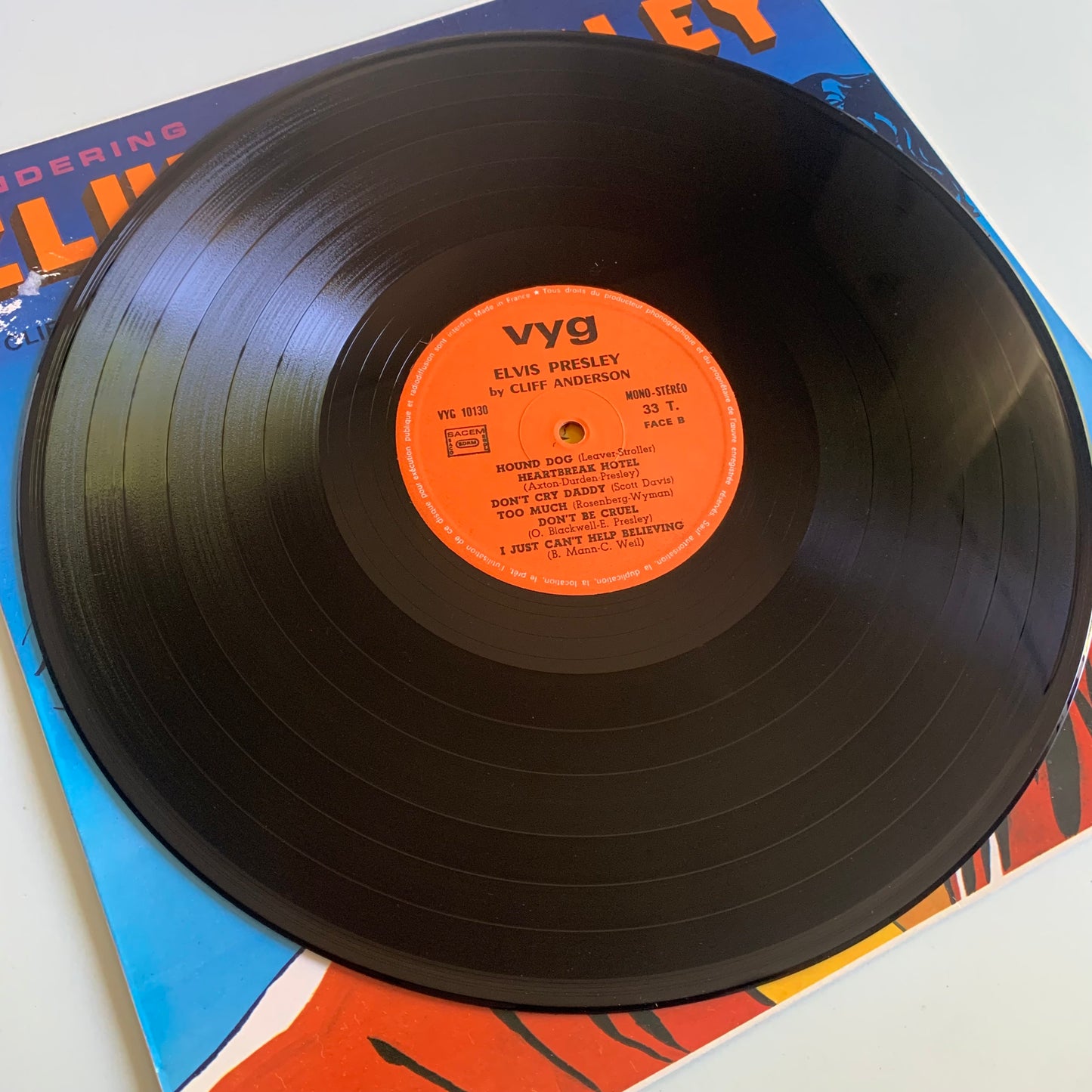 Cliff Anderson - Rendering Elvis Presley - Occasion