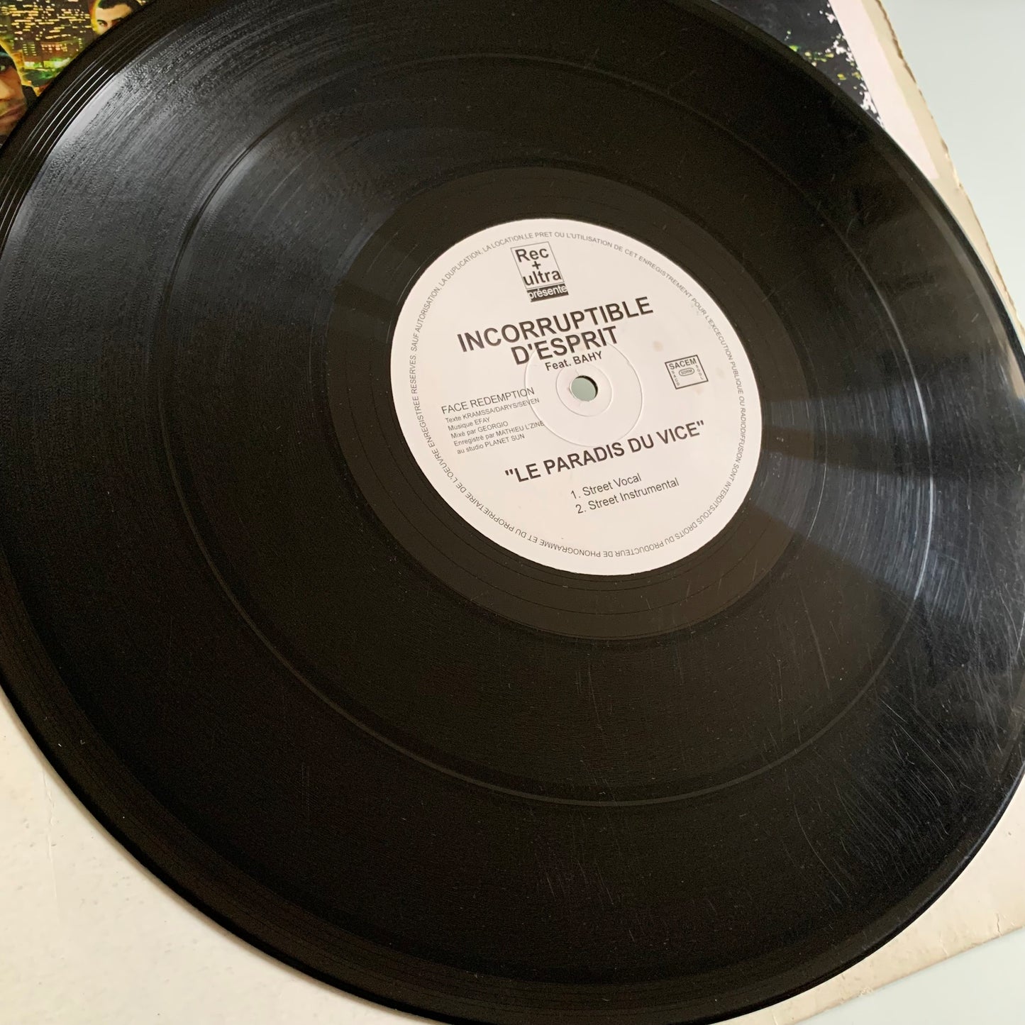 Incorruptible D'Esprit - Looranks - Le Paradis Du Vice / Créateur - 12“ Occasion