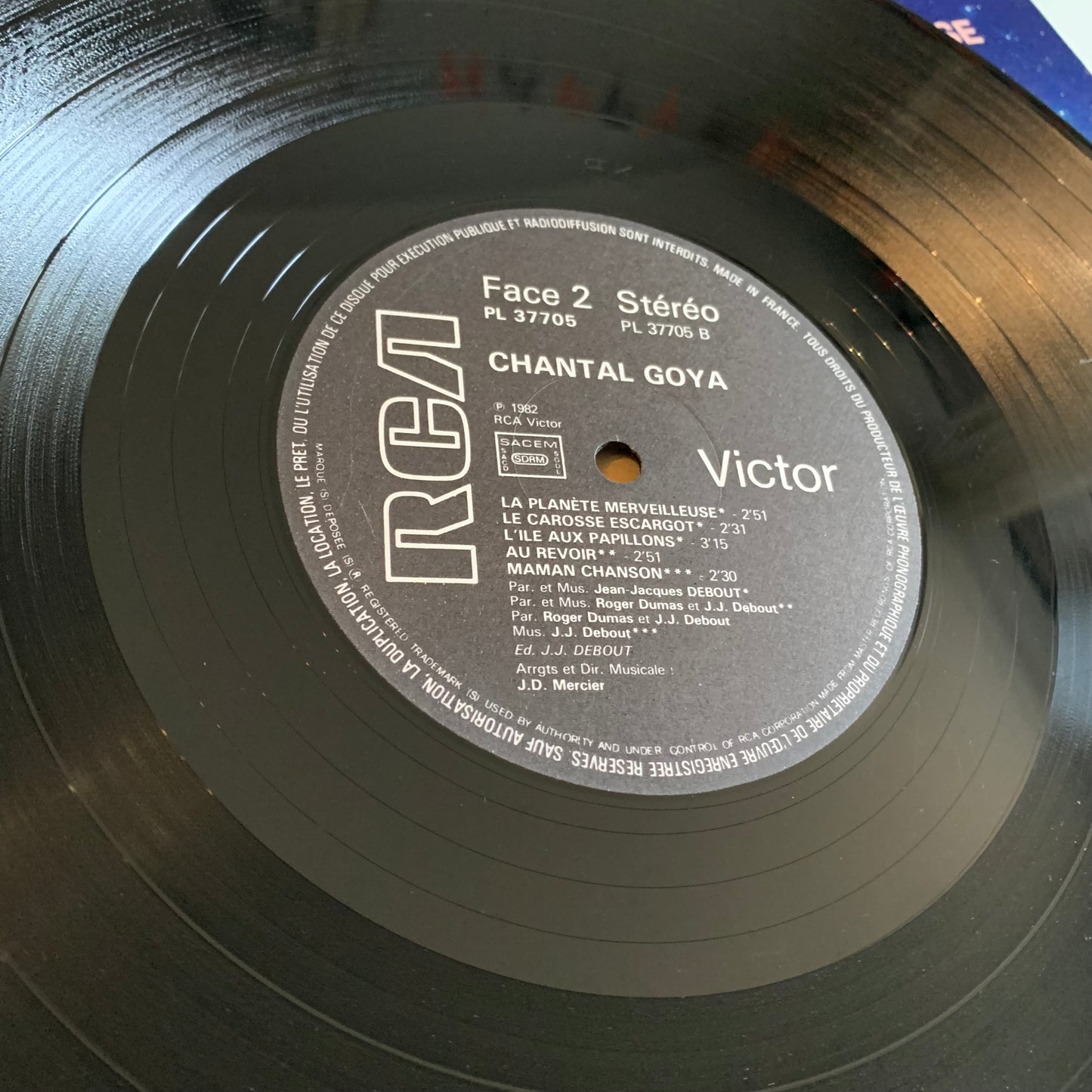 Chantal Goya - Monsieur le Chat Botté - LP 1982 Occasion