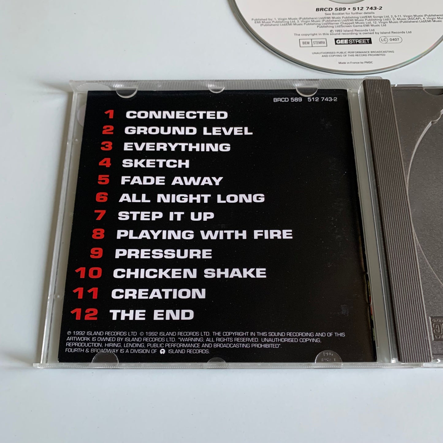 CD - Stereo MC's - Connected - 1992