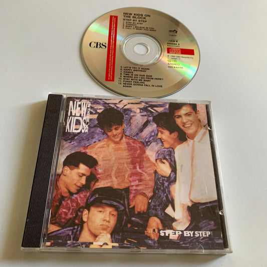 CD - New Kids On The Block - Step By Step - 1990 Occasion