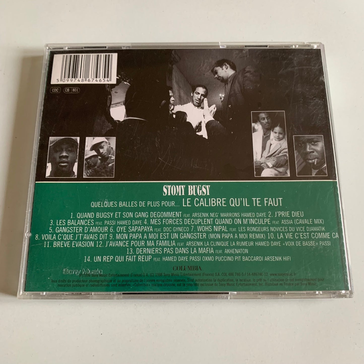 CD - Stomy Bugsy - Quelques Balles De Plus Pour Le Calibre Qu'Il Te Faut - 1998 Occasion