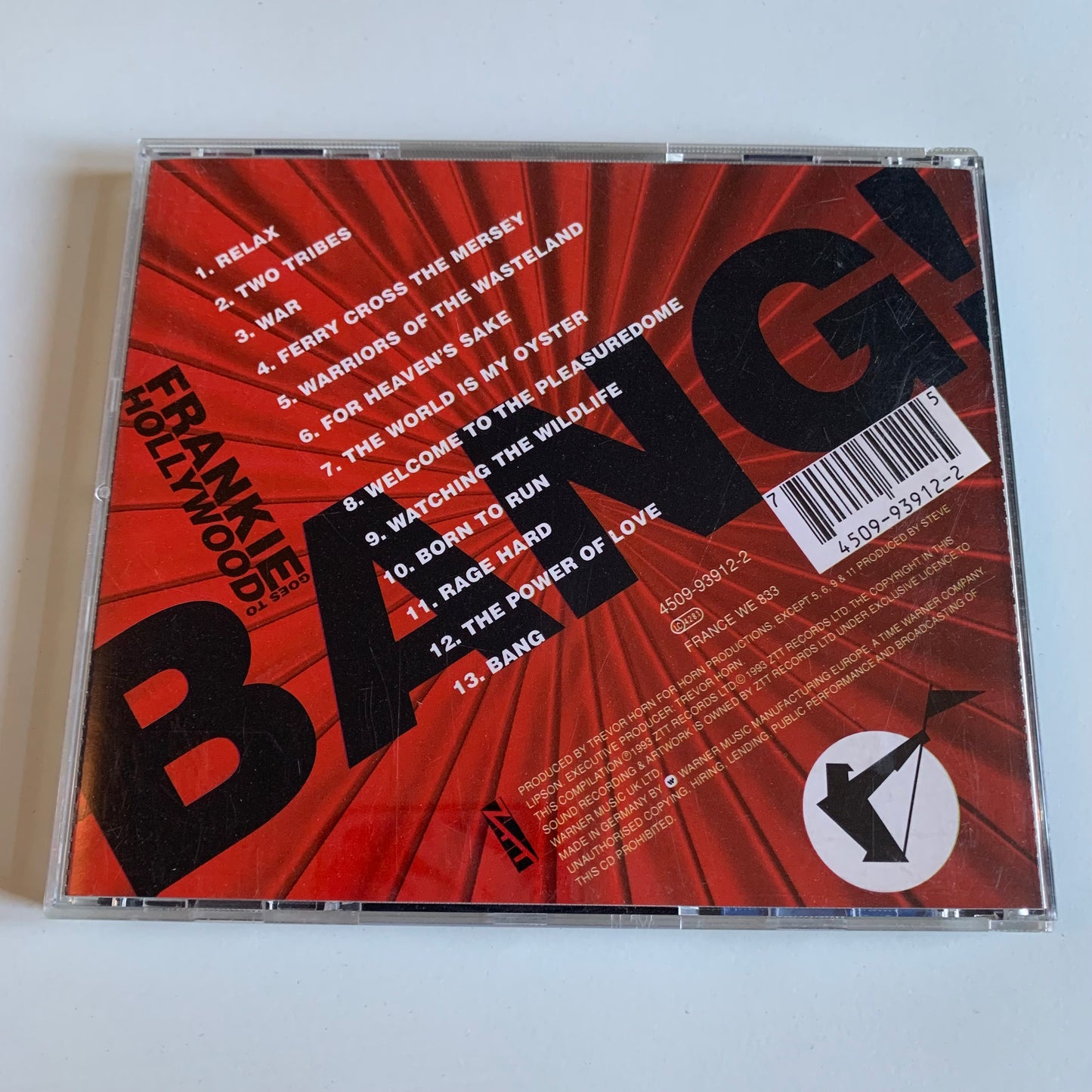 CD - Frankie Goes To Hollywood - Bang - The Greatest Hits - 1993 Occasion