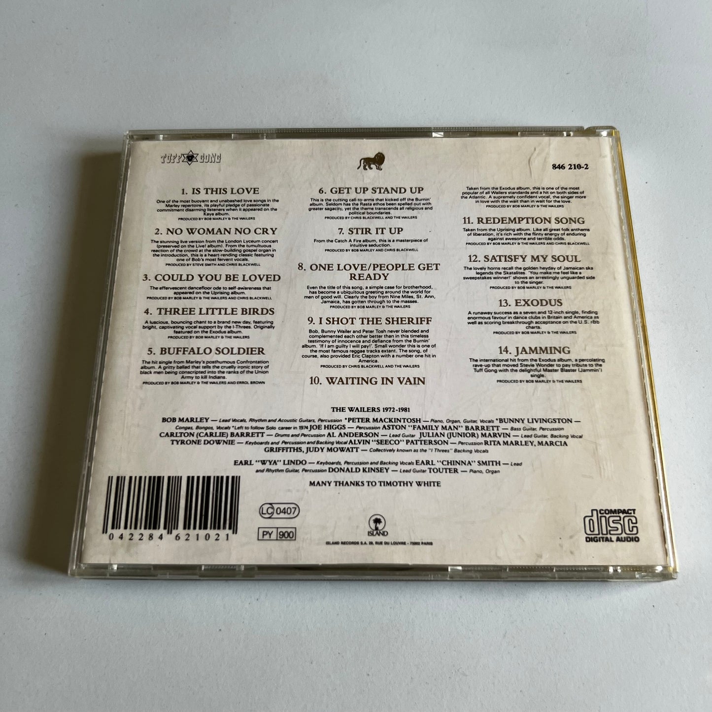 Bob Marley & The Wailers - Legend - The Best Of