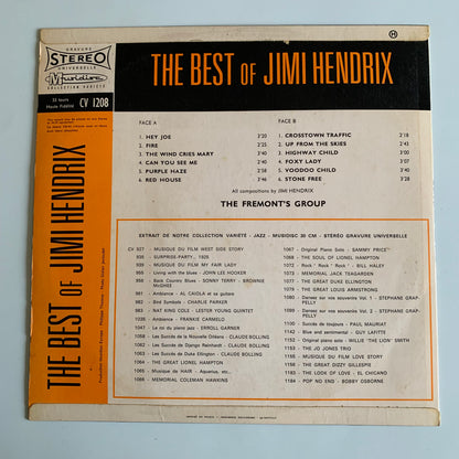 The Fremont's Group - The Best Of Jimi Hendrix - LP 1971