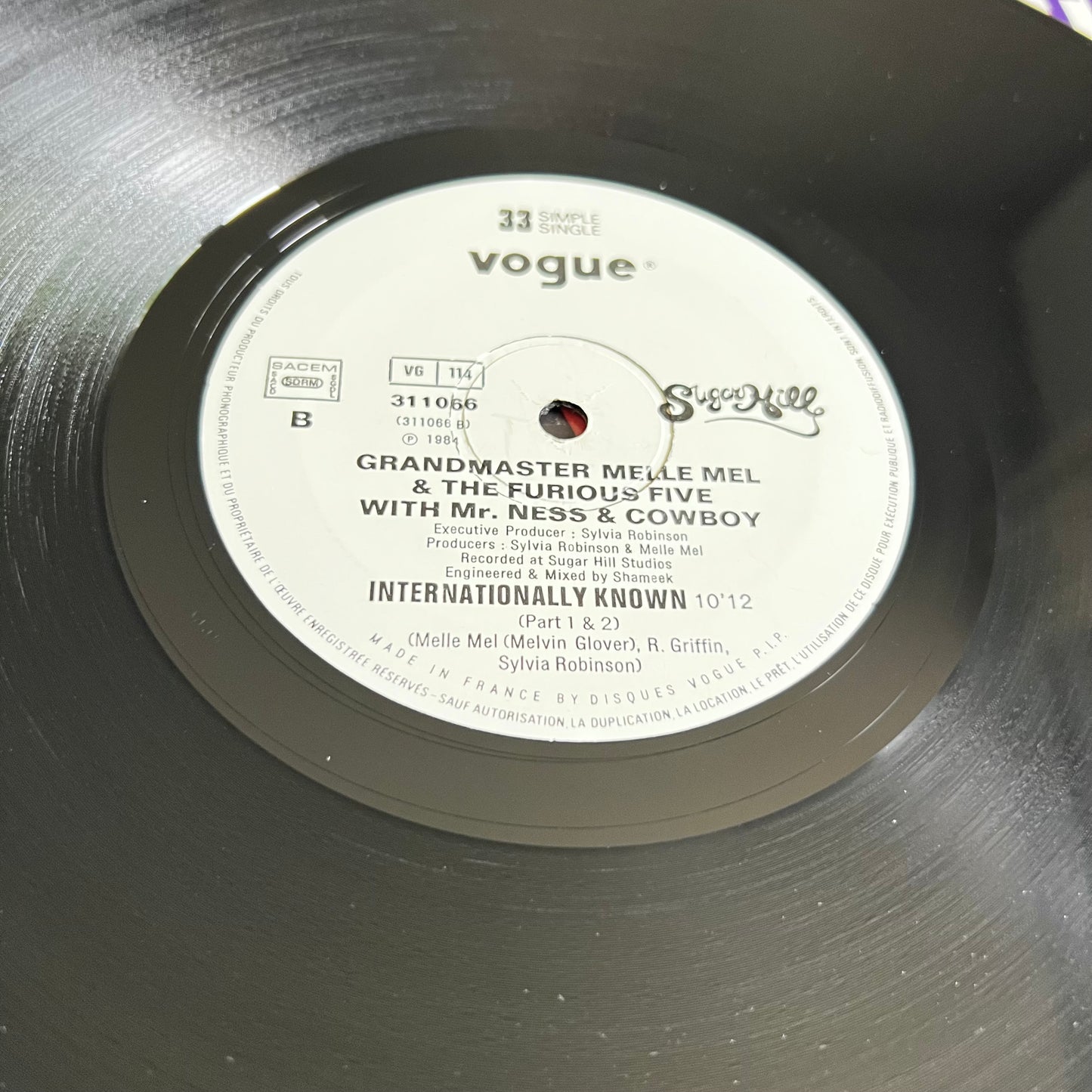 Grandmaster Melle Mel & The Furious Five - Beat Street / Internationally Known - 1984