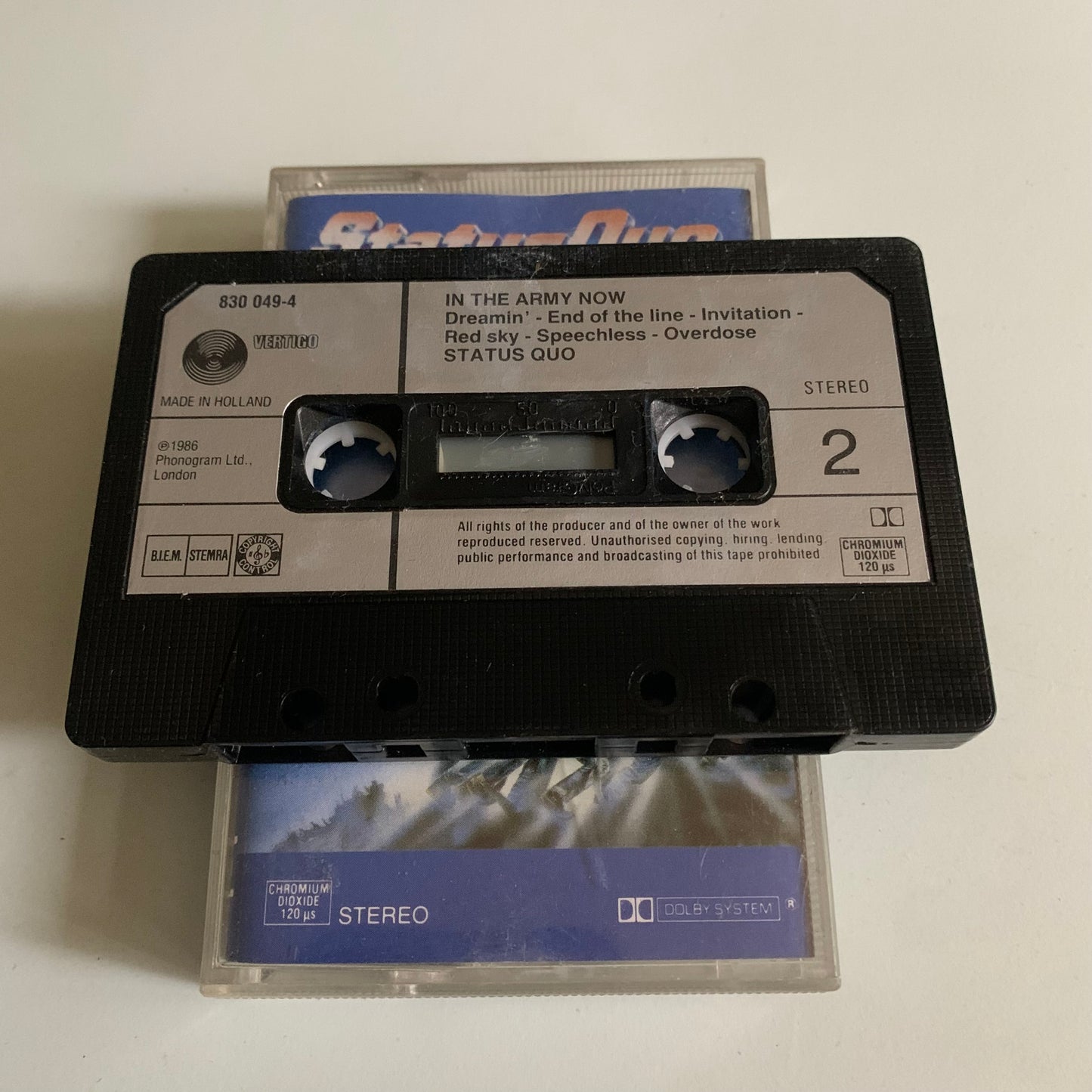 Status Quo - In The Army Now - 1986 Occasion