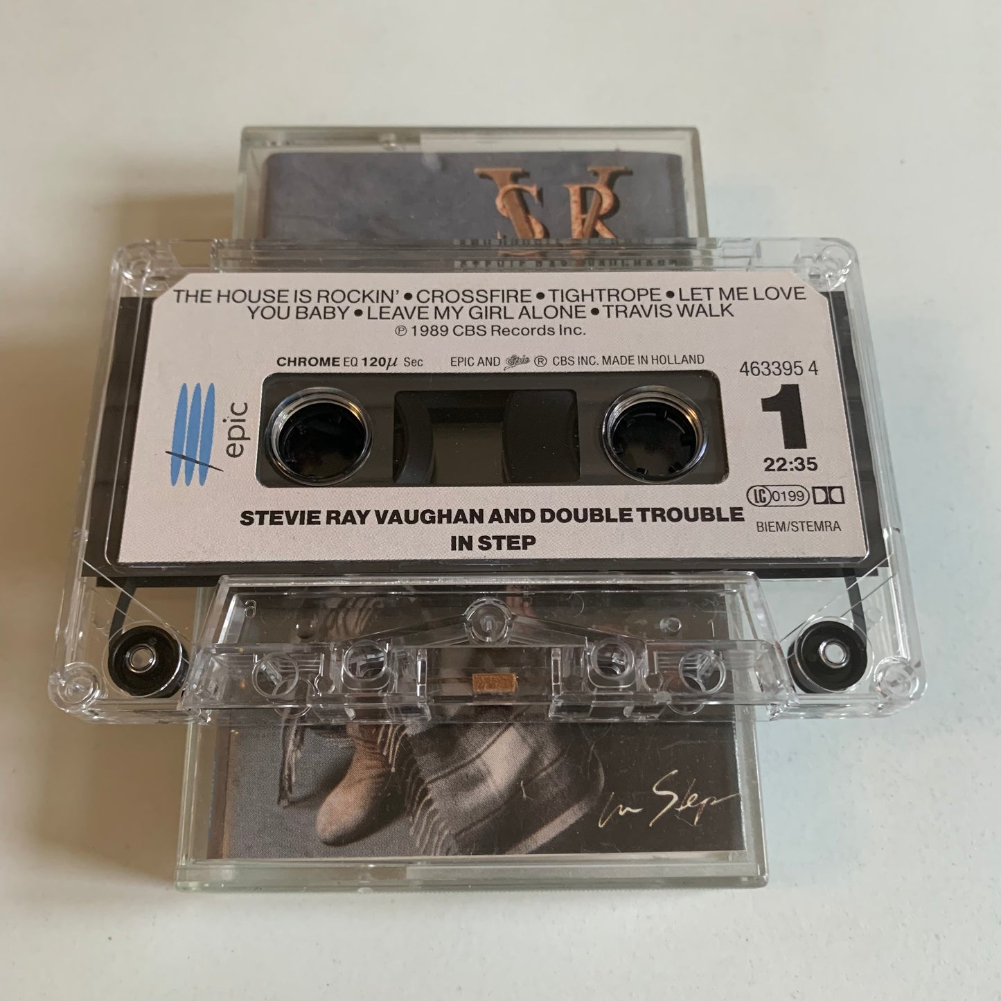 Stevie Ray Vaughan And Double Trouble - In Step - 1989