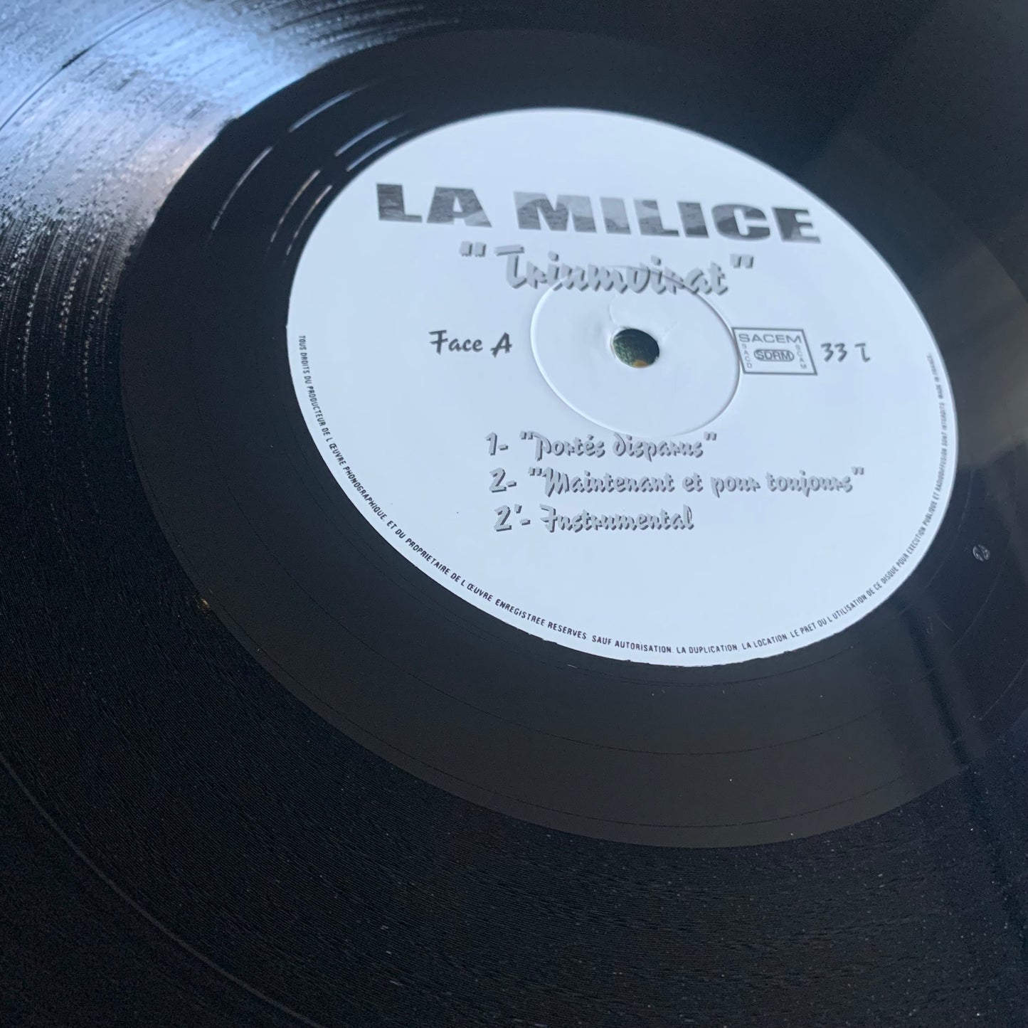 La Milice - Triumvirat - Single 1999