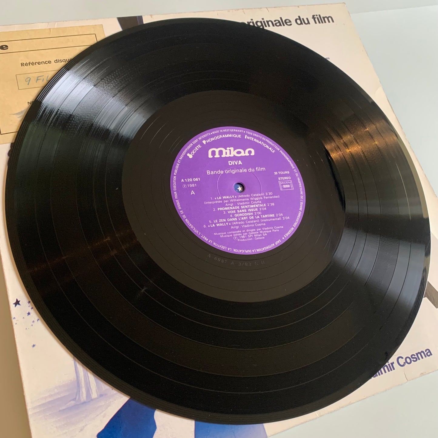 Vladimir Cosma - Diva (Bande Originale Du Film) - LP 1981 Occasion