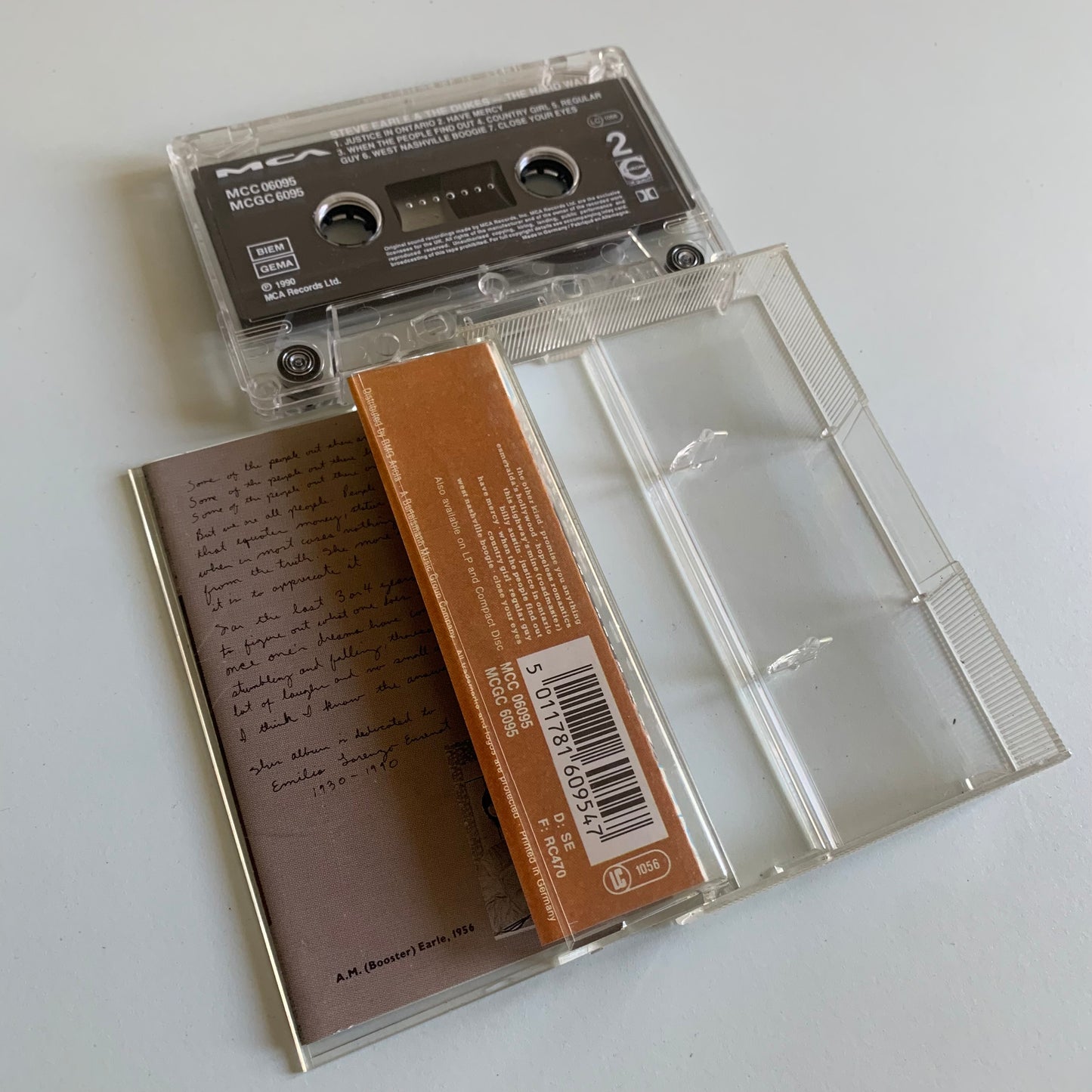 Steve Earle And The Dukes - The Hard Way 1990 Occasion