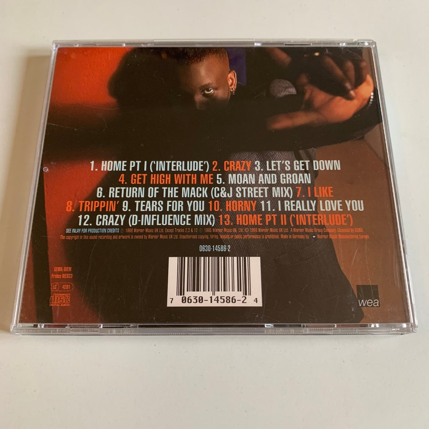 CD - Mark Morrison - Return Of The Mack - 1996 Occasion