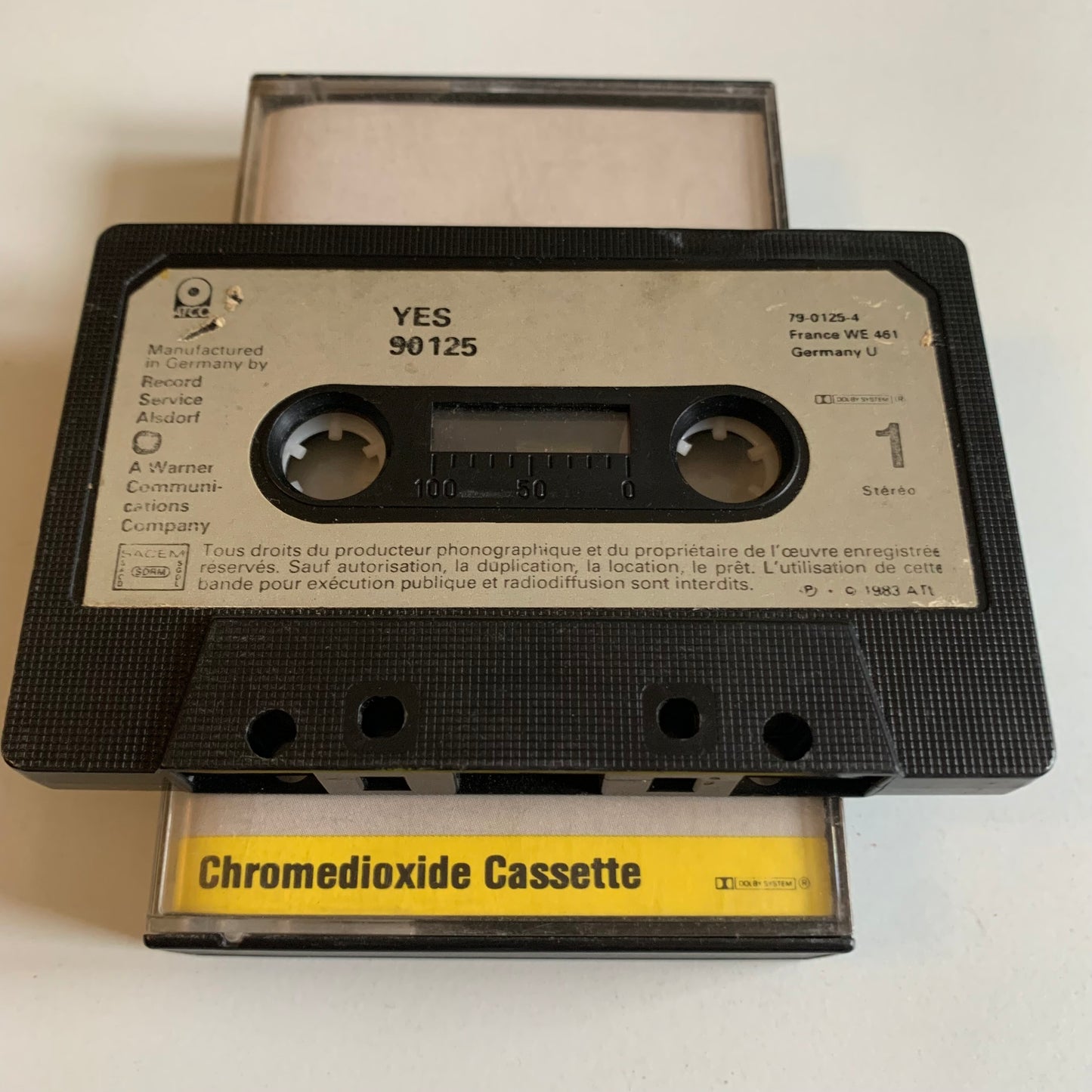 Yes - 90125 - 1983 Occasion