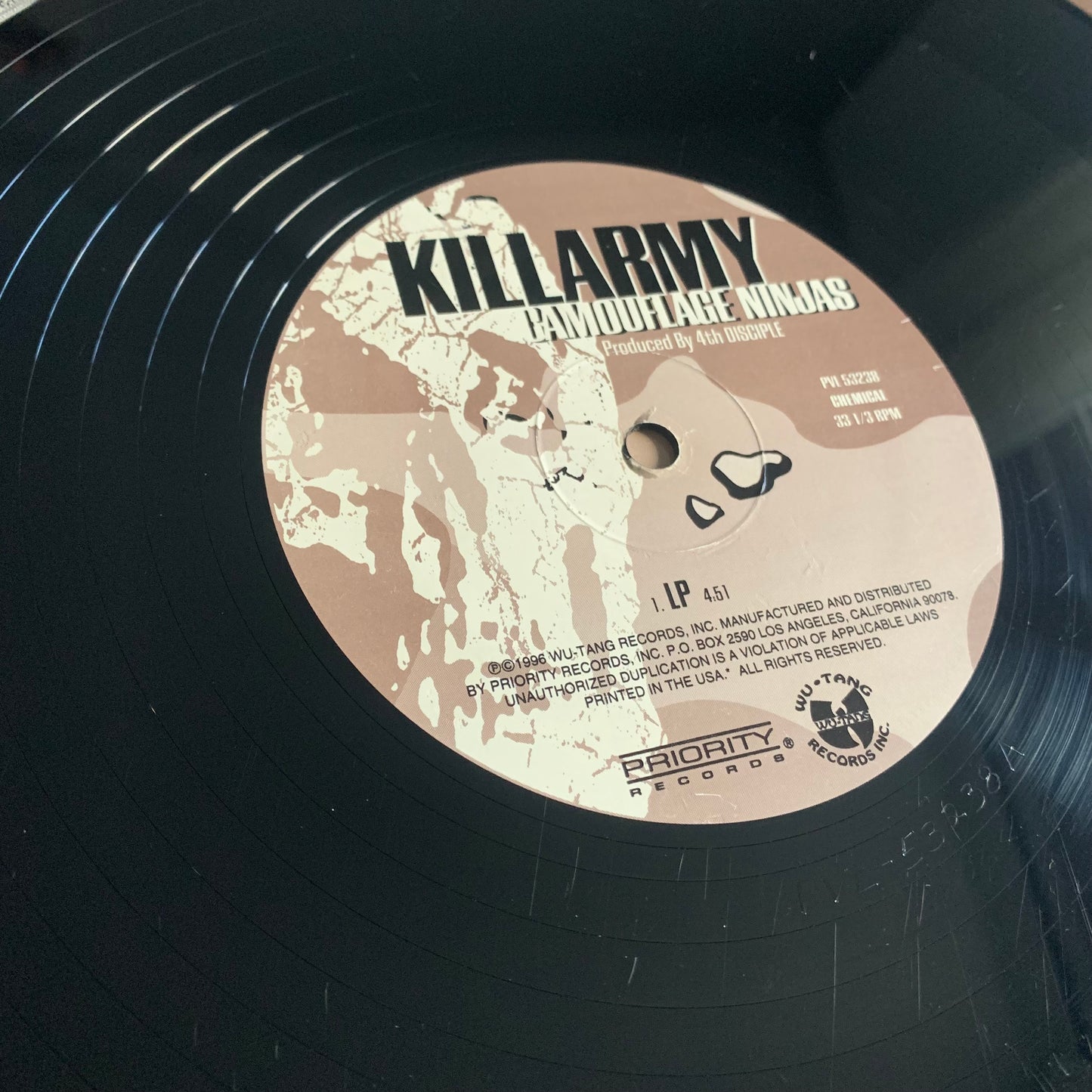 Killarmy - Camouflage Ninjas / Wake Up - Single 1996