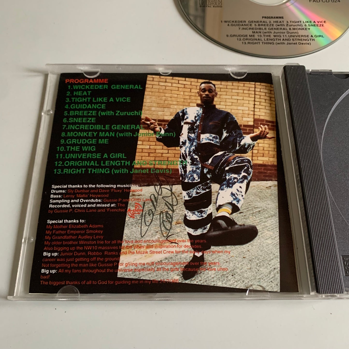 CD - General Levy - The Wickeder General - 1992