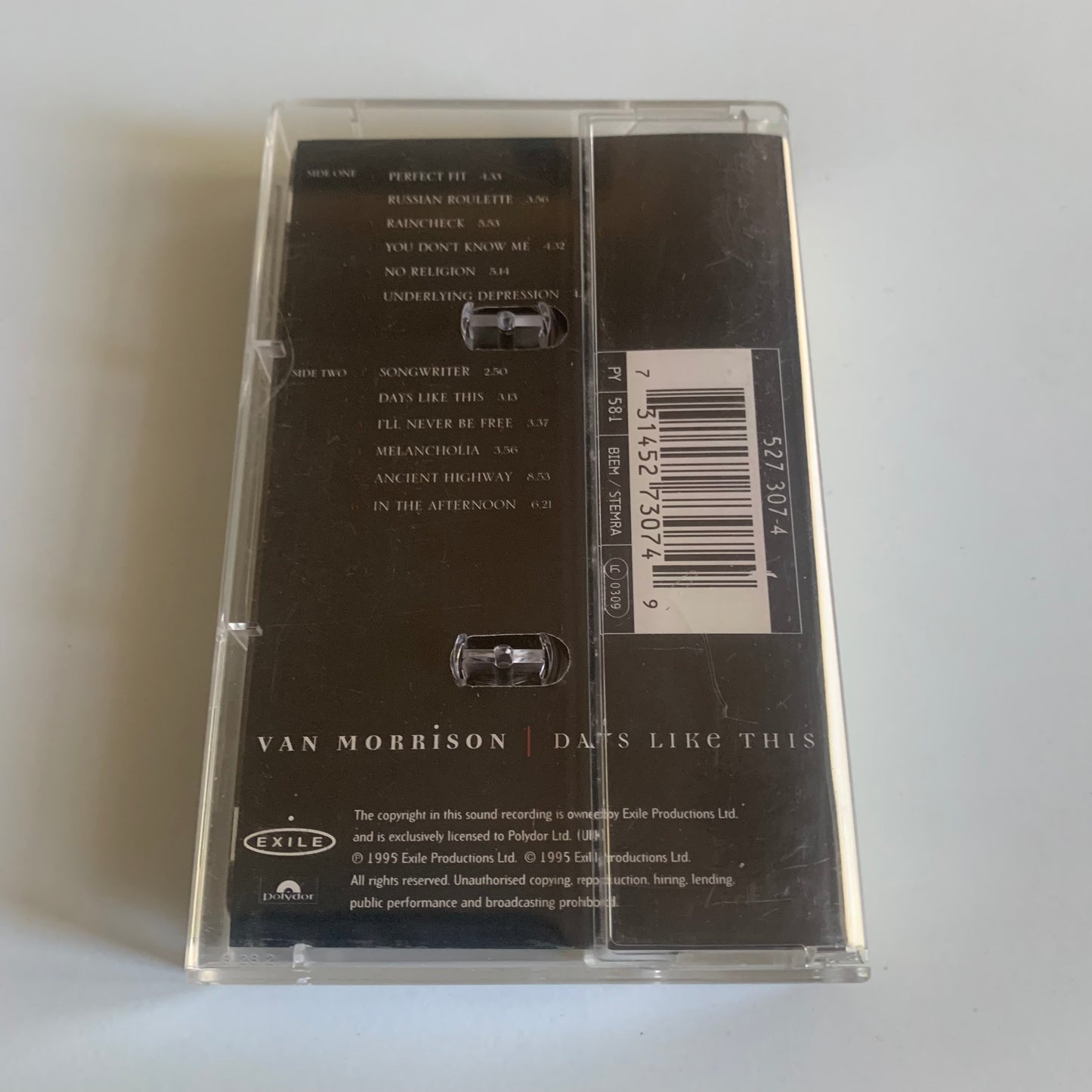 Van Morrison - Day’s Like This - 1995 Occasion