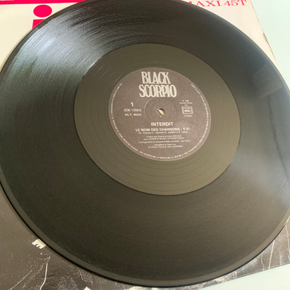 Interdit - Le Nom Des Chansons - 1987 Occasion