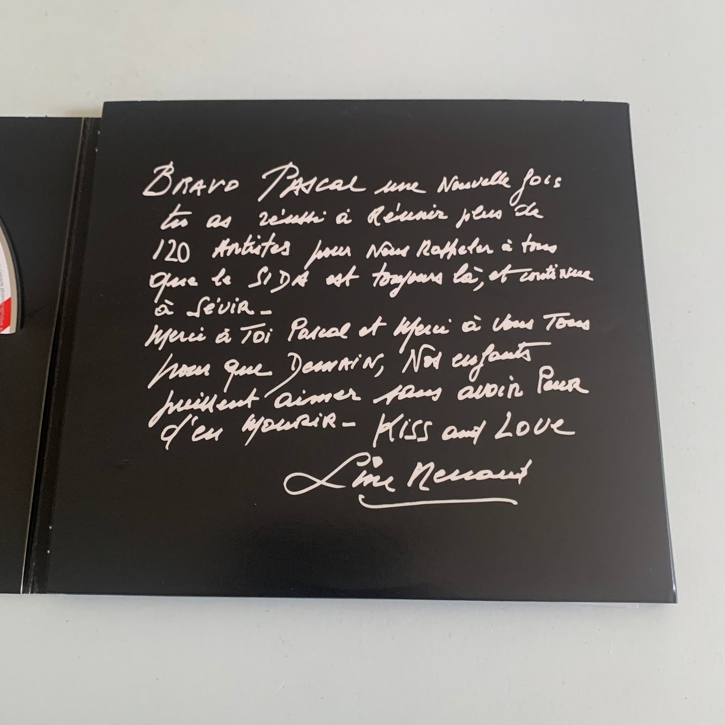 CD - Sidaction - Kiss & Love - 2014 Occasion