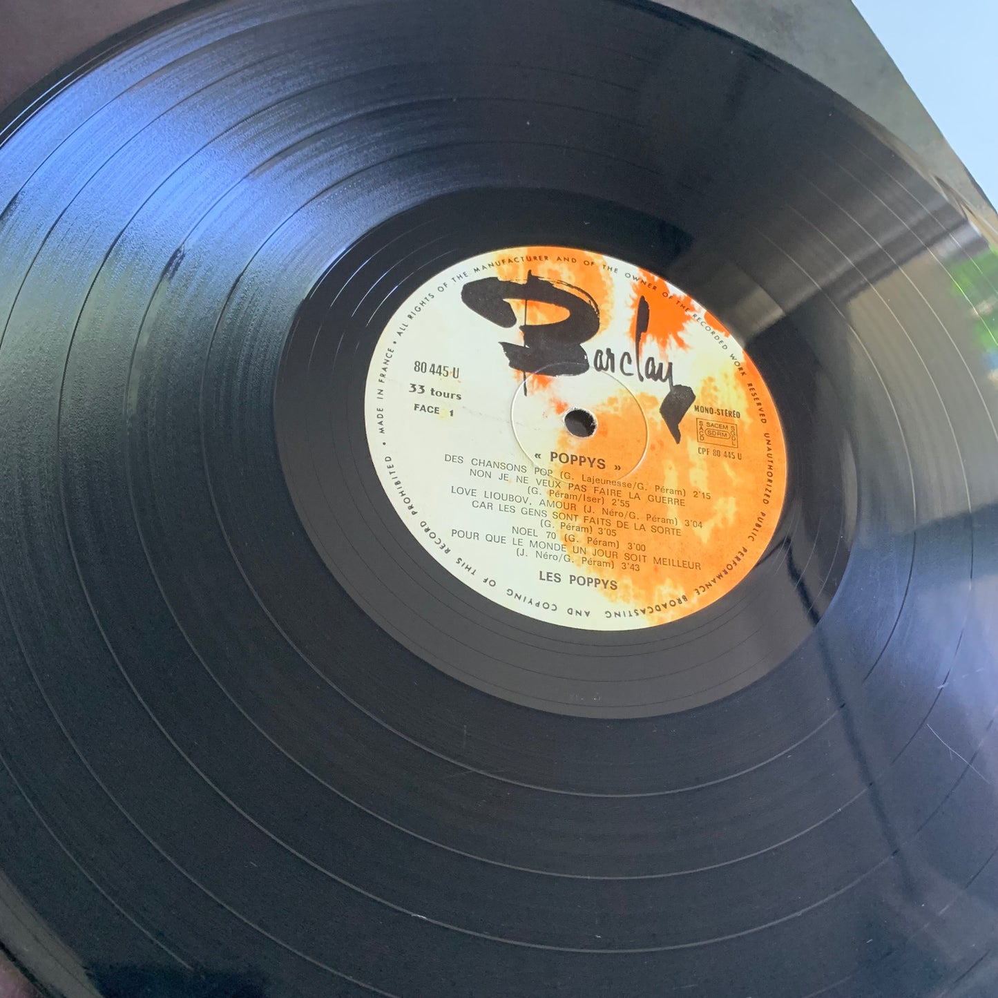 Poppys - Poppys - LP 1971 Occasion