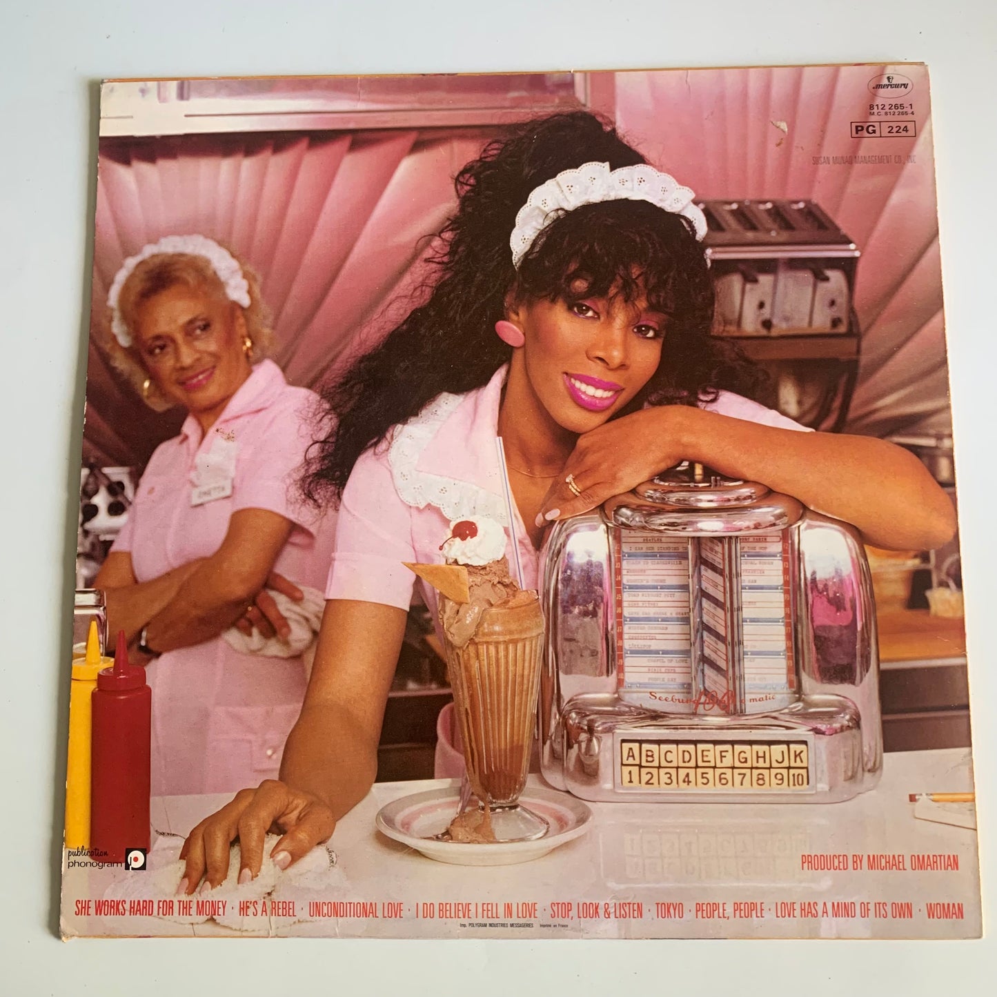 Donna Summer - She Works Hard For The Money - LP 1983 Occasion
