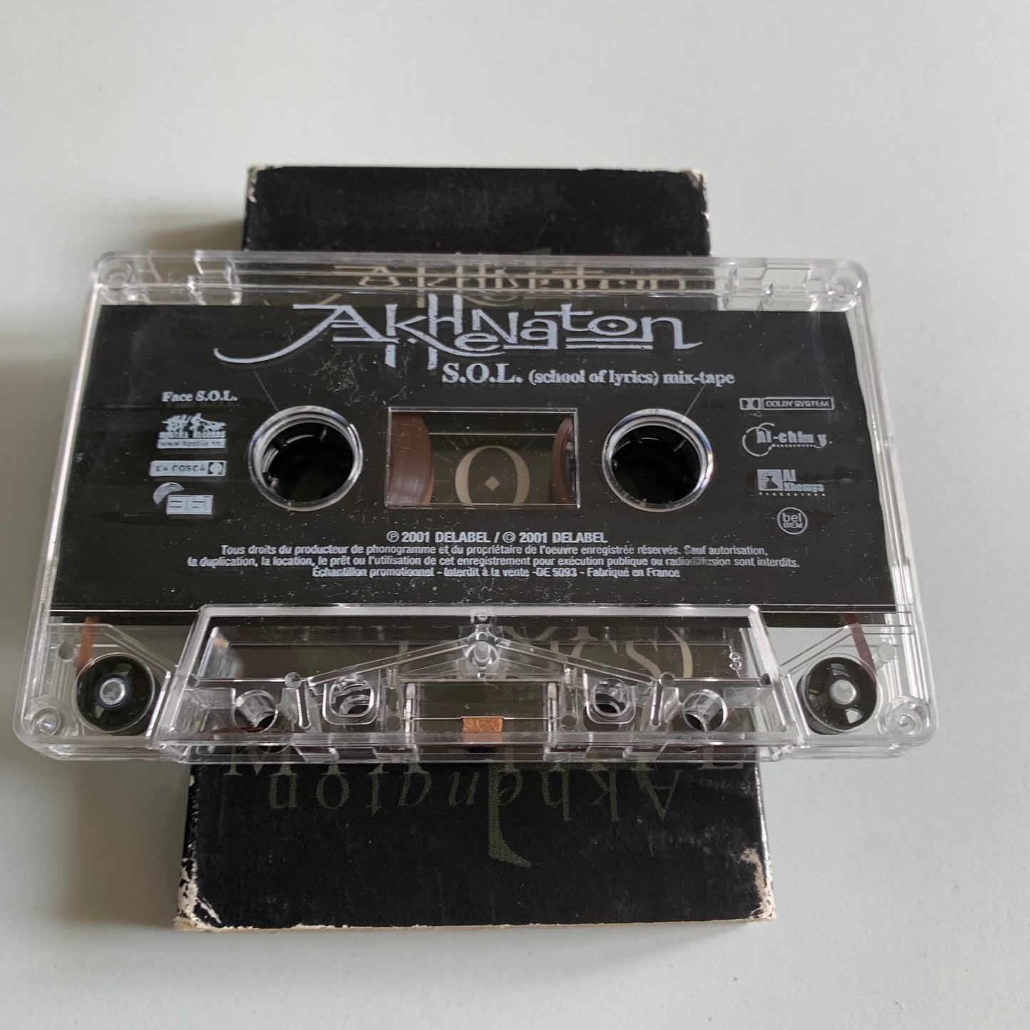 Akhenaton - S.O.L. (School Of Lyrics) Mix-Tape - Promo 2001
