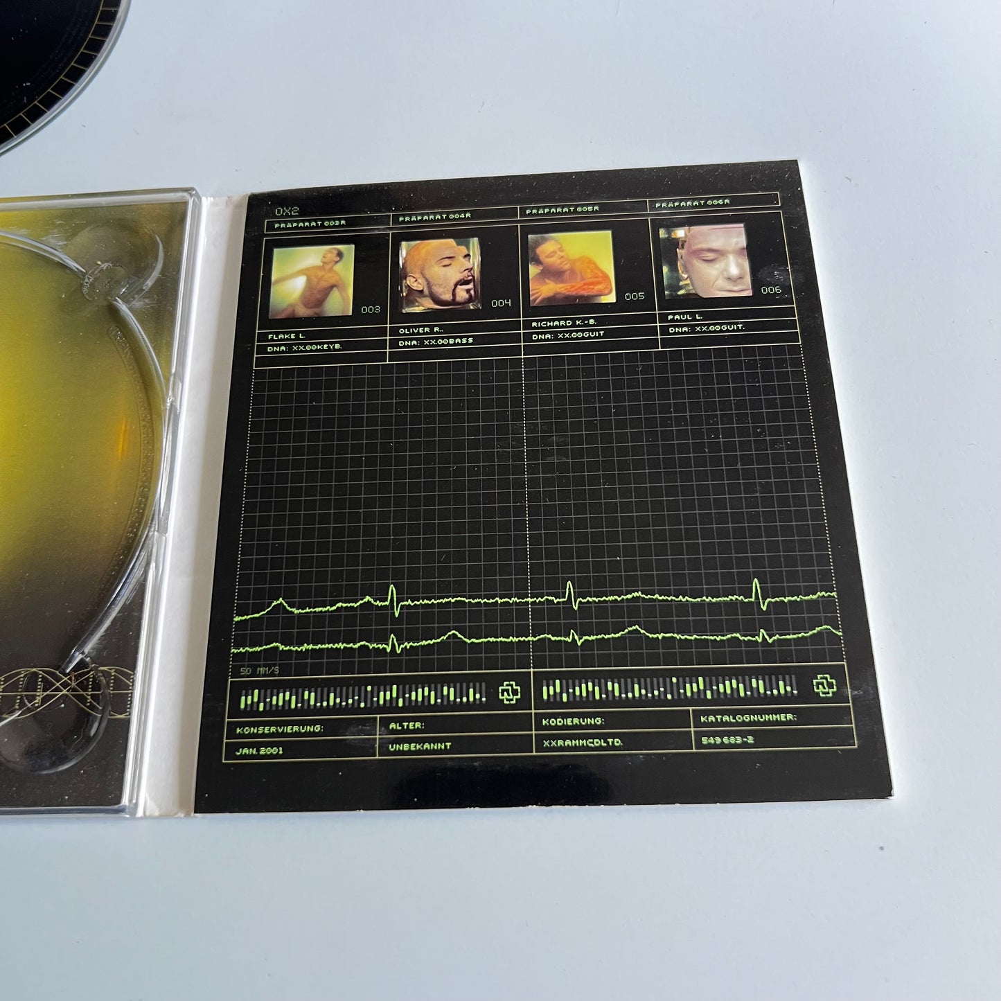 CD - Rammstein - Mutter - 2001